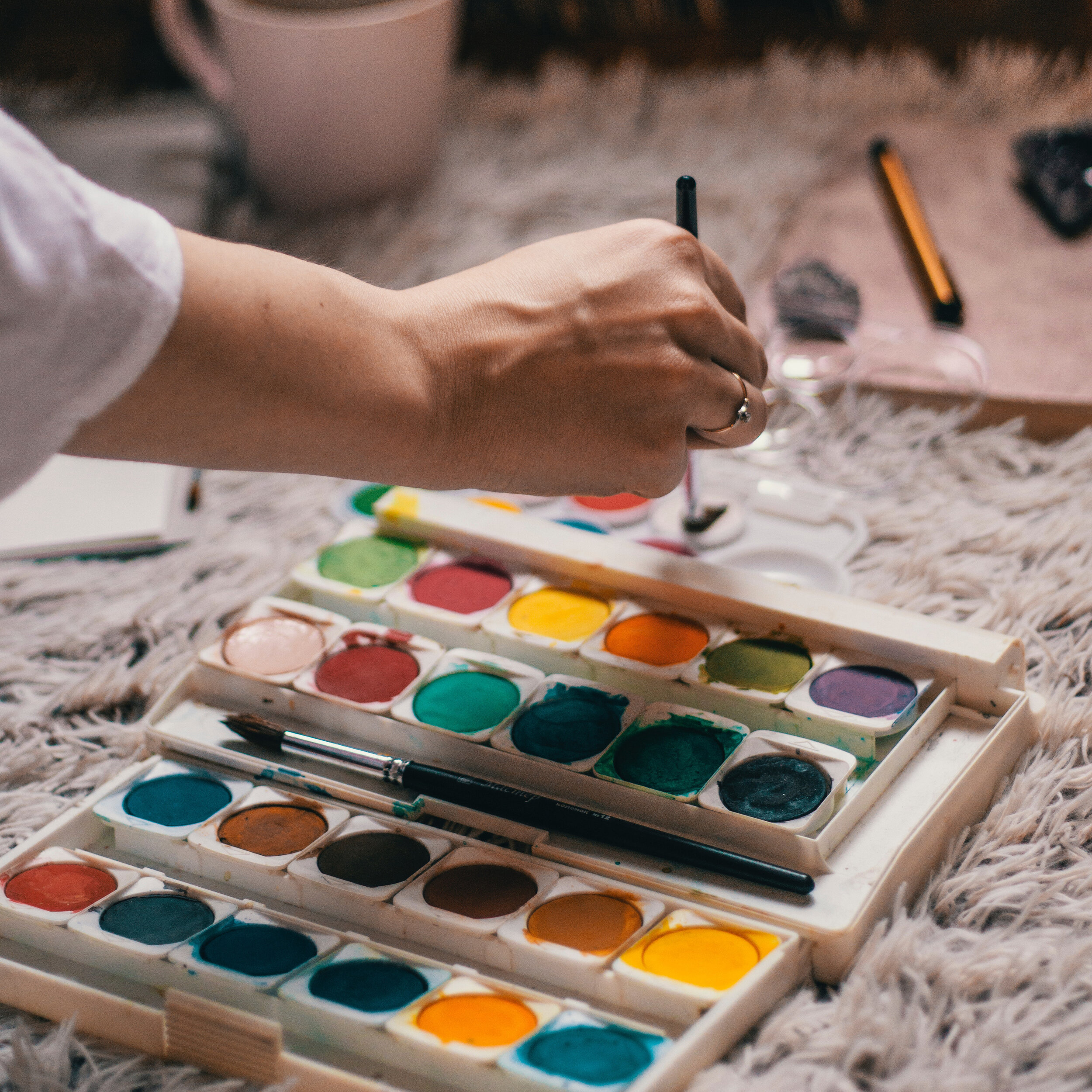 Floral Watercolor Workshop 2/25 @ 6:00pm PST