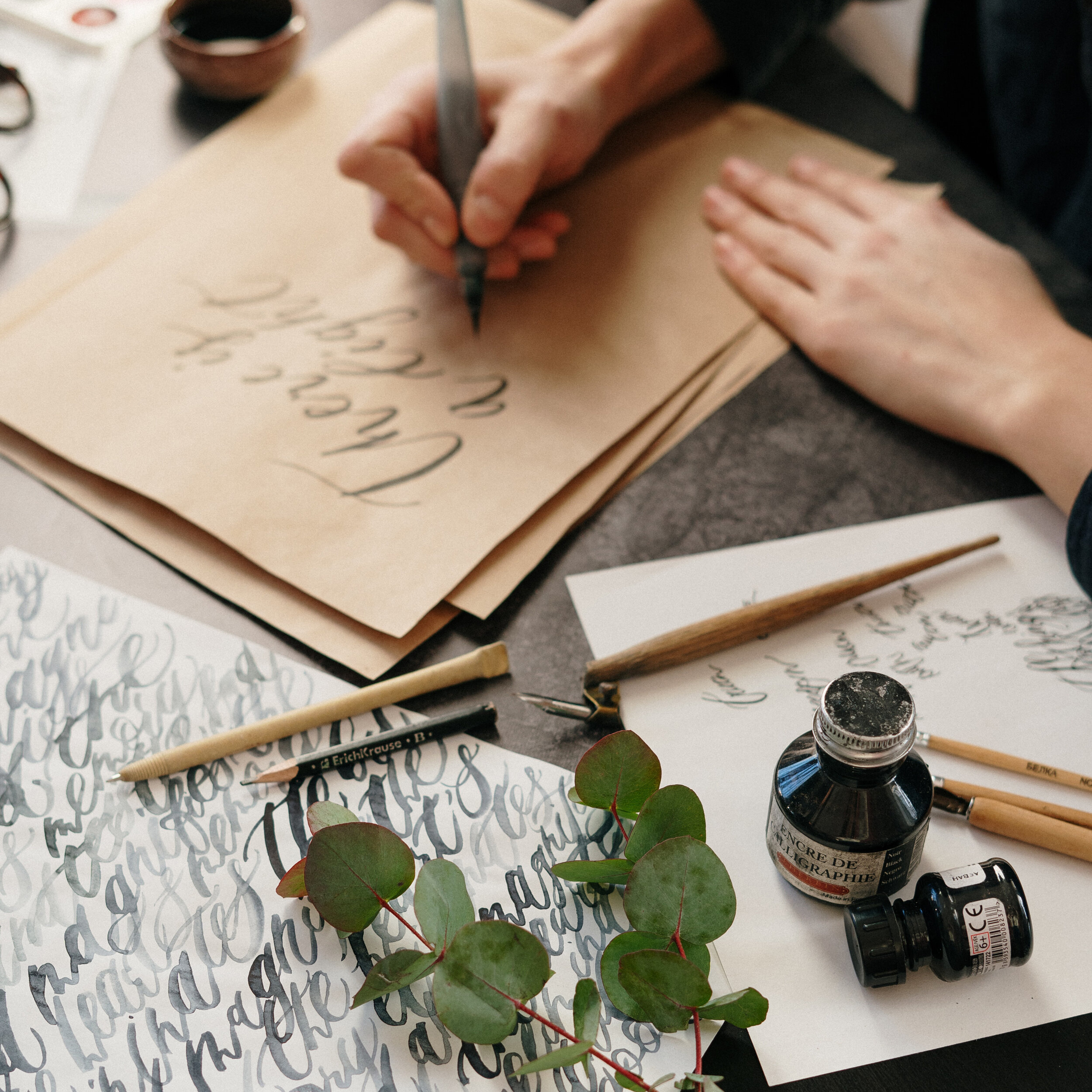 Intro To Modern Brush Calligraphy 3/1 @ 6:00pm PST