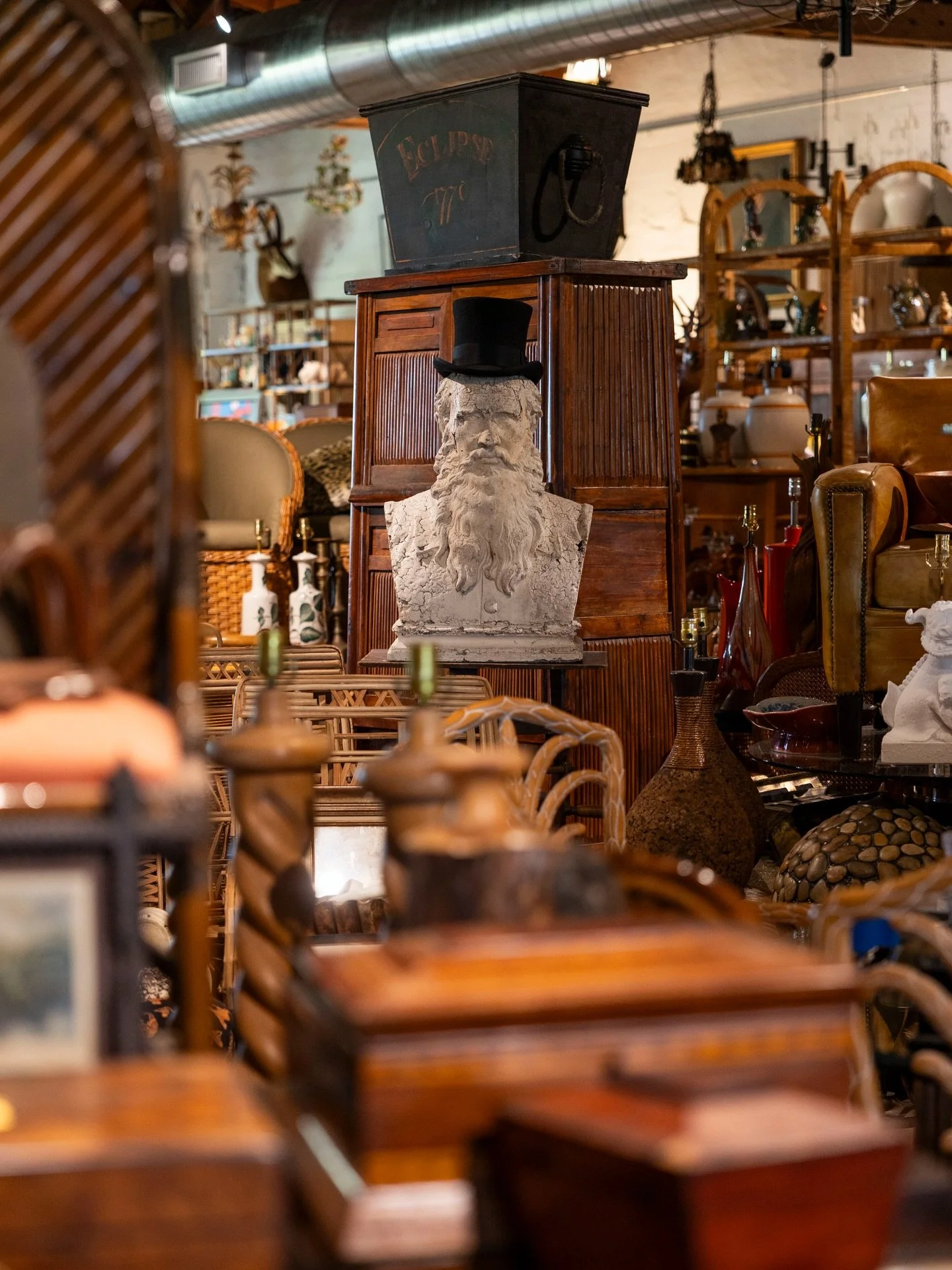The many faces of Show Pony. From sculptural busts to portraits tucked among the shelves, you never know who you&rsquo;ll run into while exploring.

📍 Show Pony Palm Beach
1400 Elizabeth Ave, West Palm Beach

#carolinestation #westpalmbeach