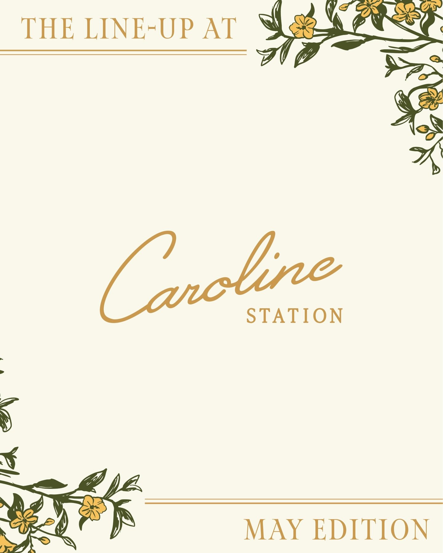 A new month, a new rhythm at Caroline Station. May brings everything from local art exhibitions to yoga classes and a chance to refresh your summer wardrobe. Take a look and plan your next visit to the neighborhood. 

#carolinestation #westpalm