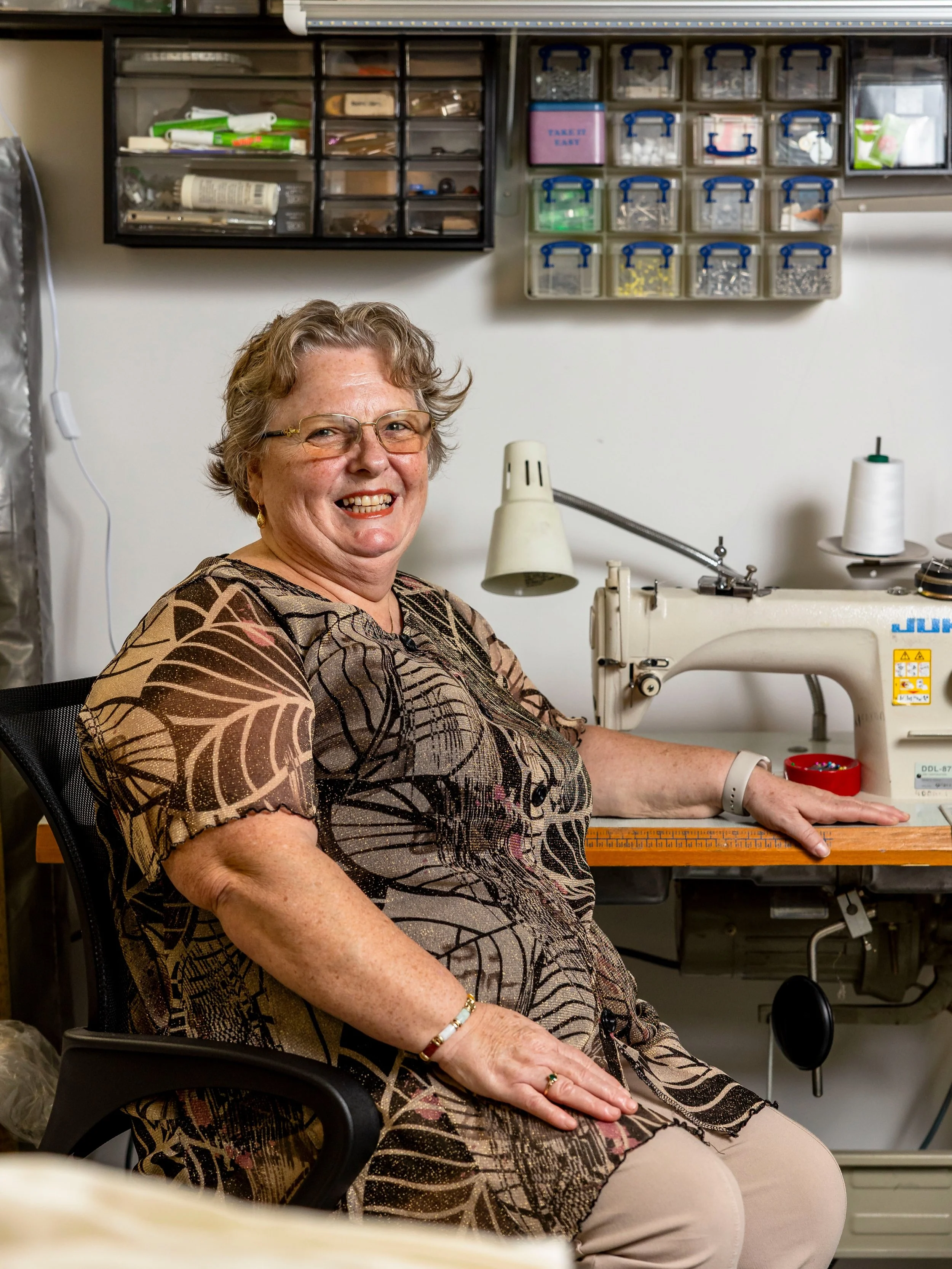 Meet Mimoza, master seamstress at Classic Sofa. Originally from Albania, she brings a lifetime of experience in decorative sewing and drapery to every project, including high-profile commissions like Obama&rsquo;s White House drapery alongside Michae