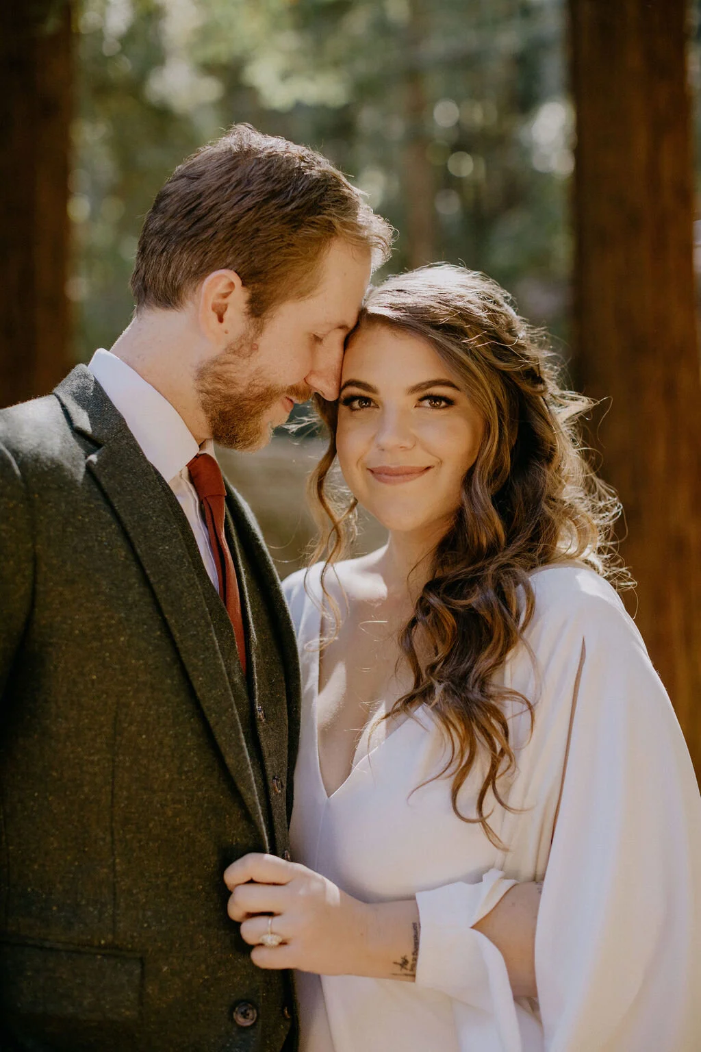 Gorgeous Forest Wedding at Waterfall Lodge
