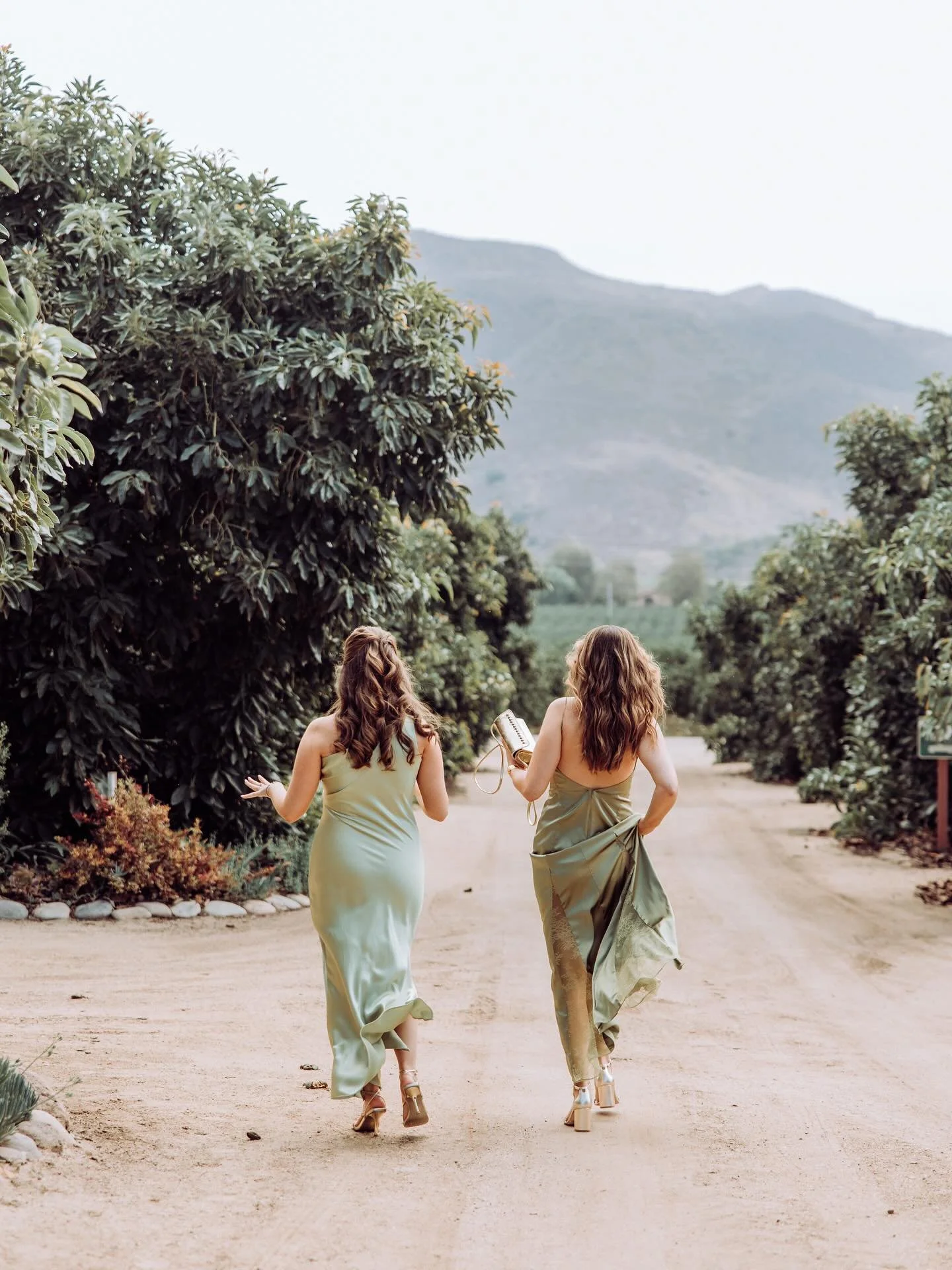 The sweetest moments before the ceremony !!!
These two beautiful bridesmaids were all smiles as they made their way to celebrate the bride. We loved creating their soft, romantic hair and makeup looks, the perfect finishing touch for such a joyful mo