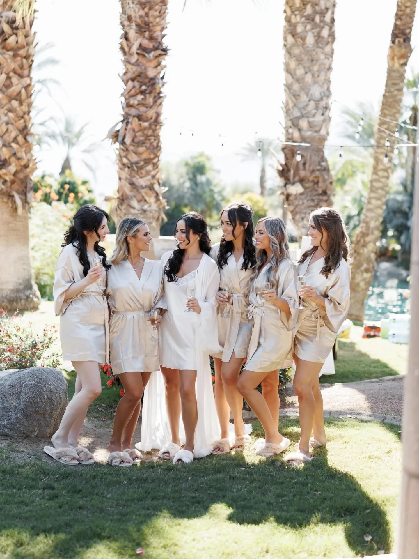 There is just something so special about those getting ready moments with your girls by your side 🤍 From the laughter, to the happy tears, to all the sweet little memories made before walking down the aisle&hellip; these are the moments you will che