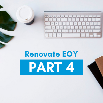Episode 20: Wrapping up EOY work and setting up for next year’s success (Renovate Part 4)