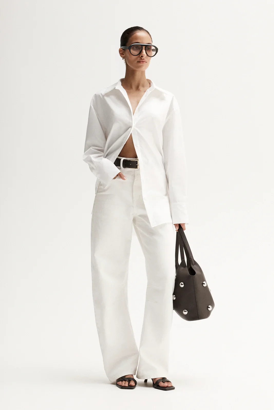 ELKA COLLECTIVE | WHITE CLASSIC SHIRT.