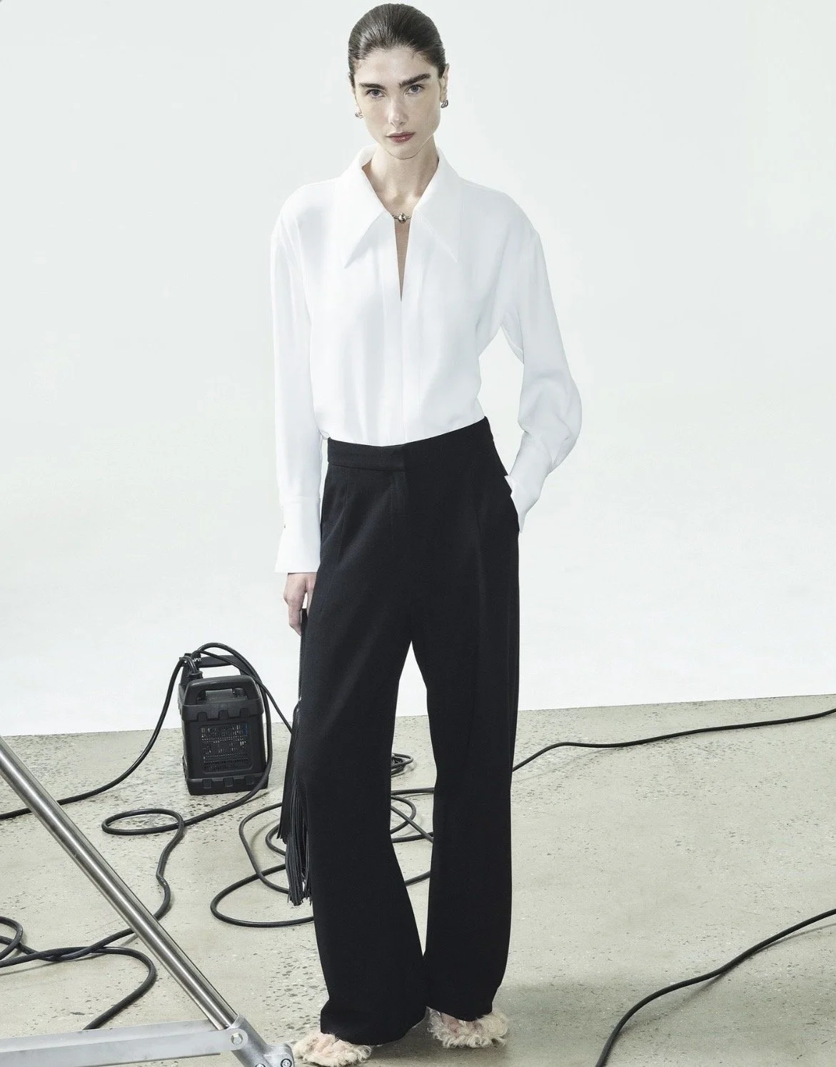 ELKA COLLECTIVE | MILLICENT IVORY SHIRT.
