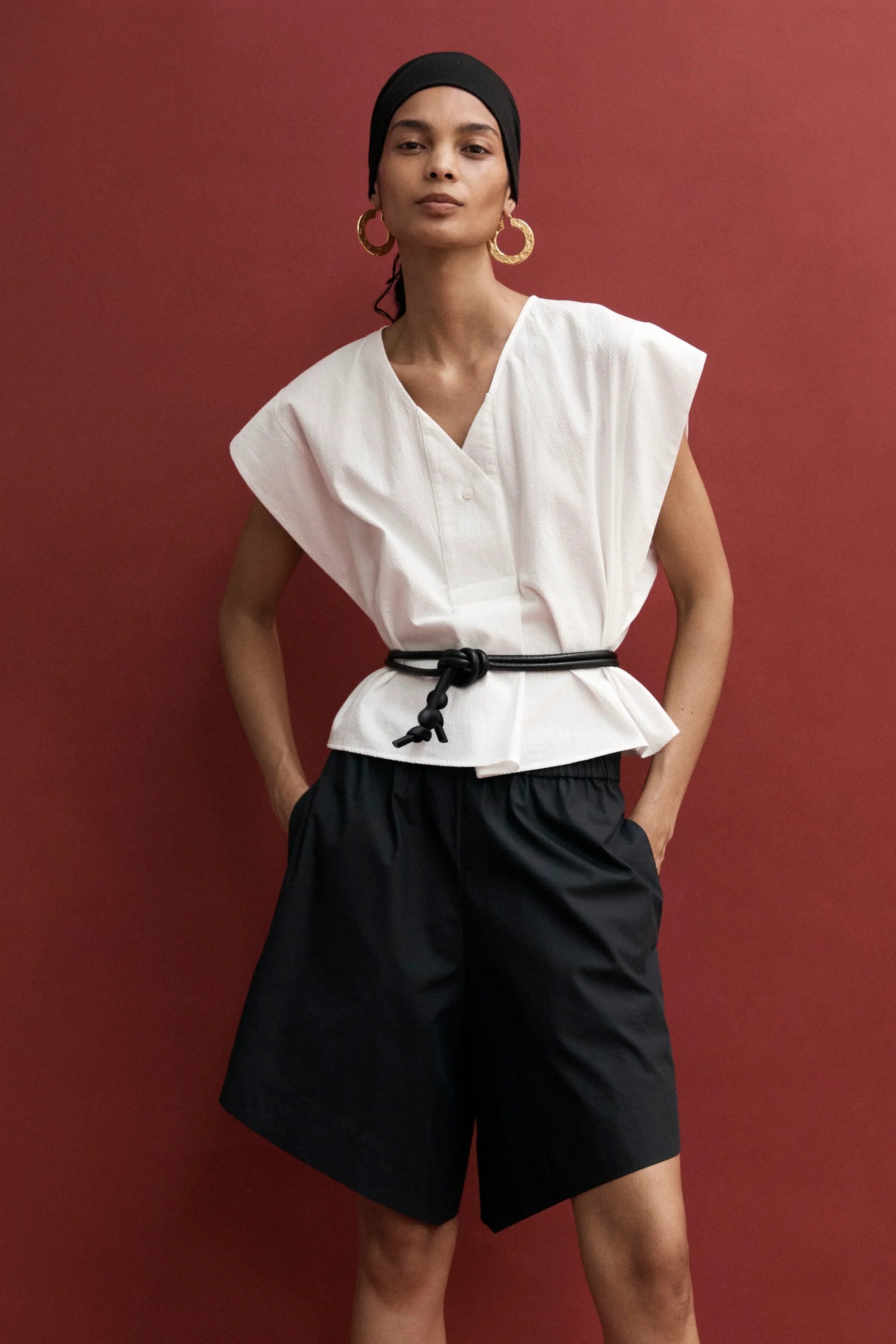 FOEMINA | WHITE LARK TOP.