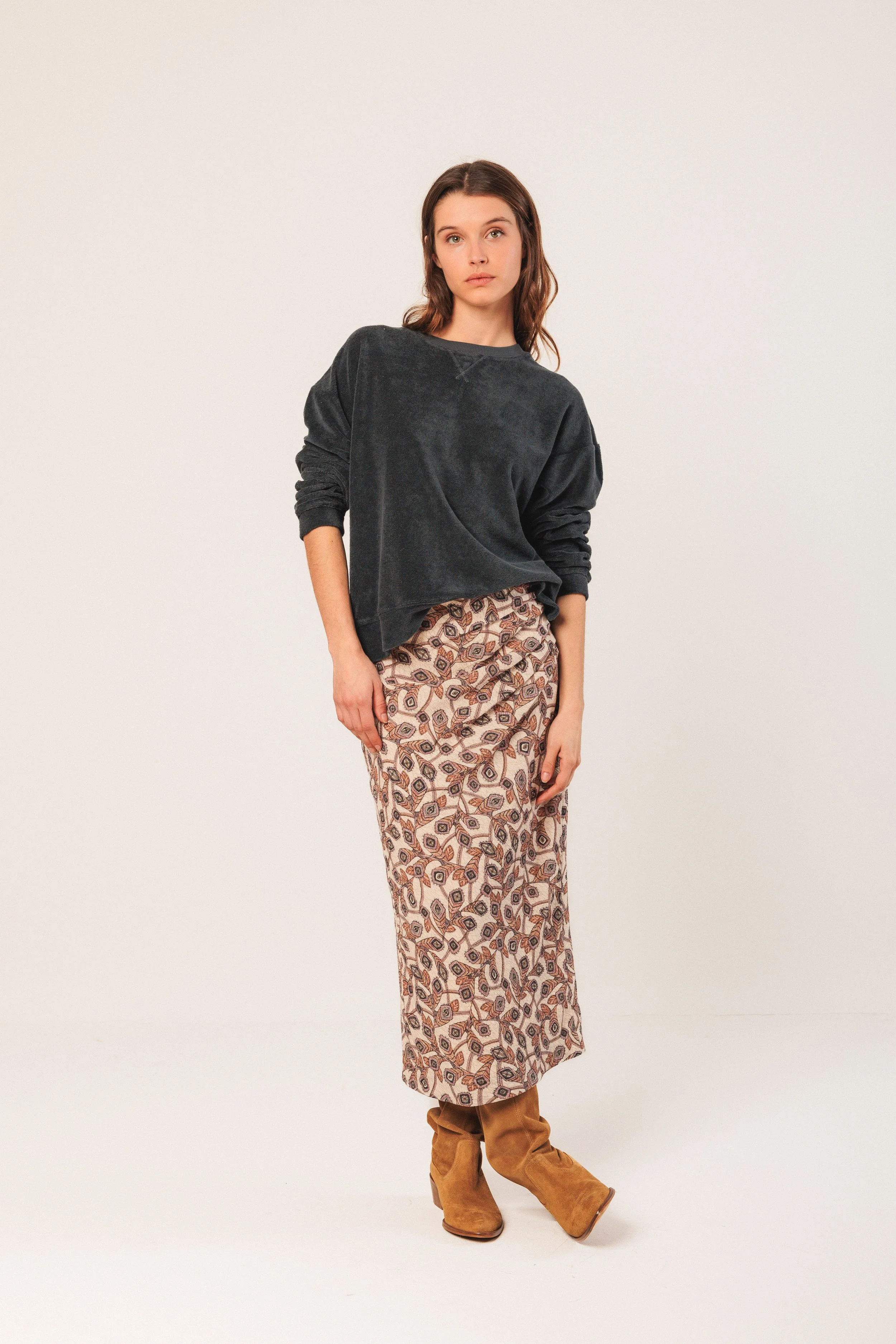 INDI AND COLD | ANTARCTICA FRENCH TERRY SWEAT.