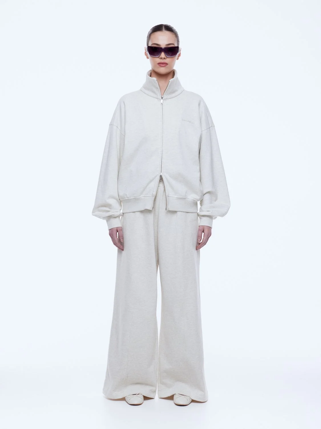 ENA PELLY | PARIS TERRY ZIP THRU.