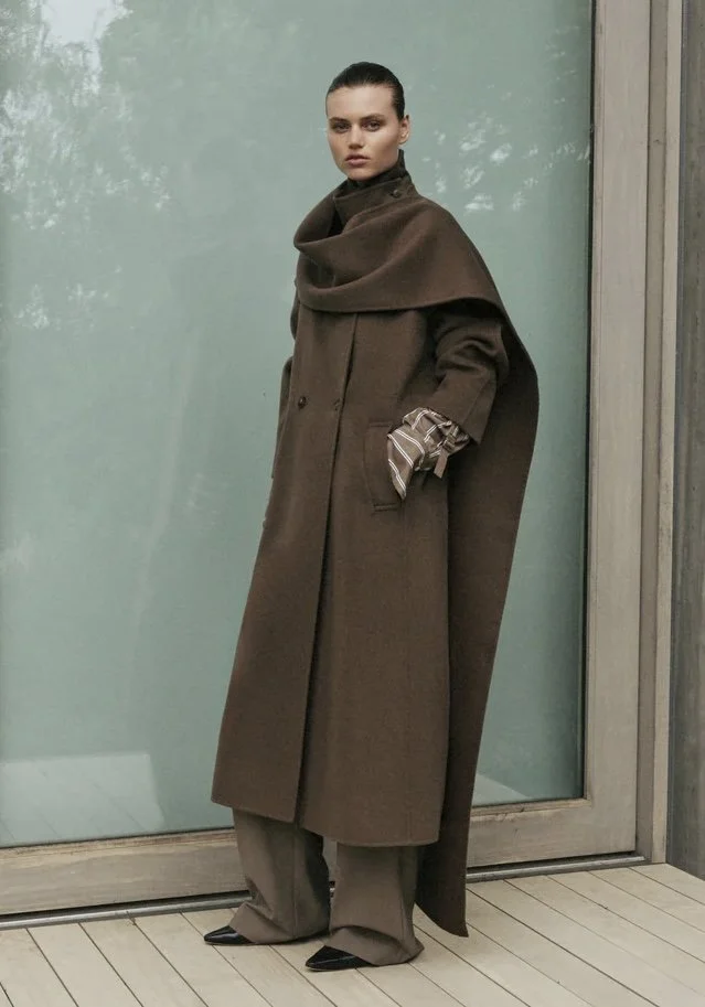 VIKTORIA & WOODS | KHAKI HEMINGWAY COAT.