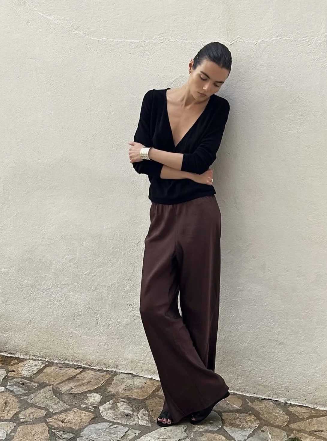 MARLE | ALICIA PANT CHESTNUT.