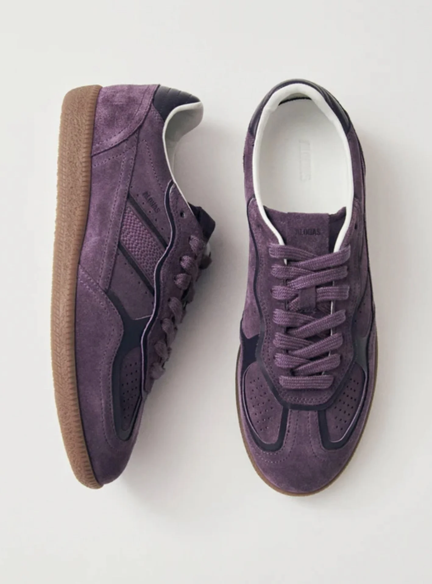 ALOHAS | PURPLE SUEDE SNEAKER. — LA MODE