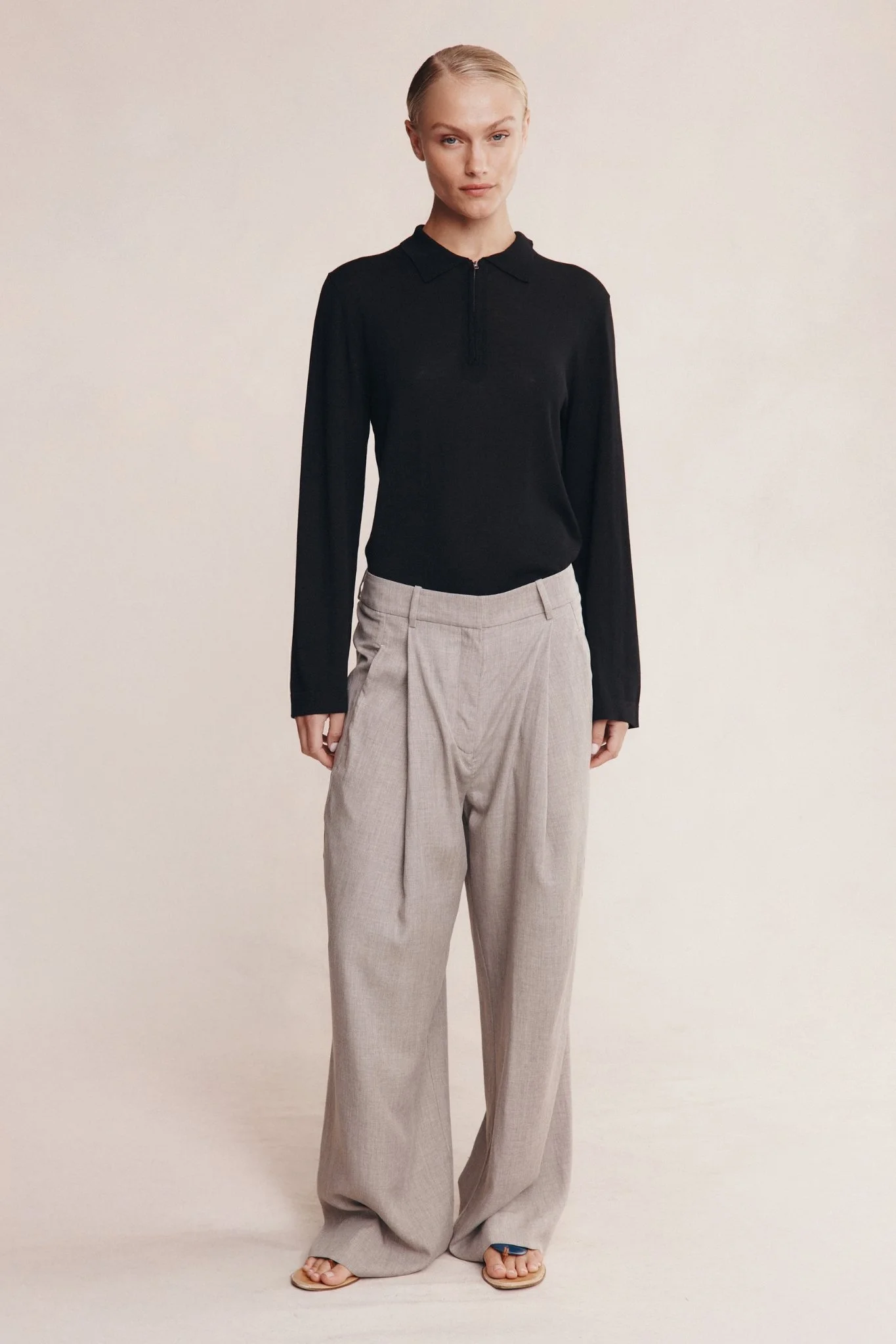 MARLE | GREY MARLE MORRIE PANT.
