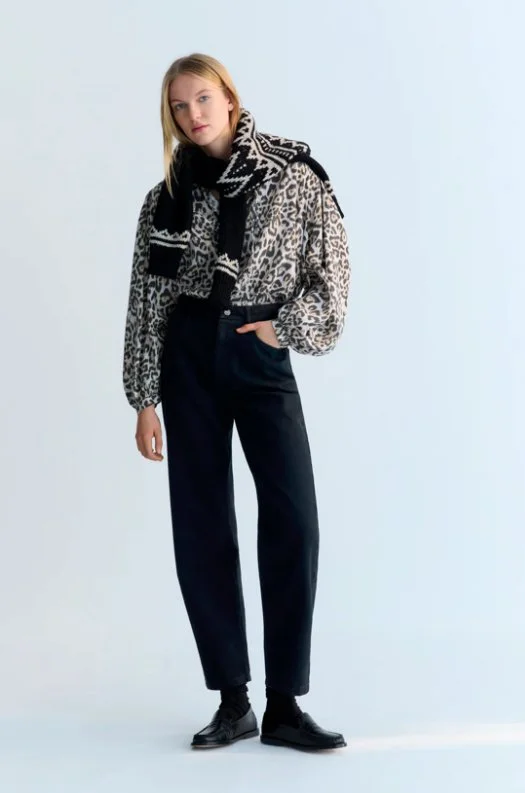 THE NEW SOCIETY | LEOPARD PRINT SHIRT.