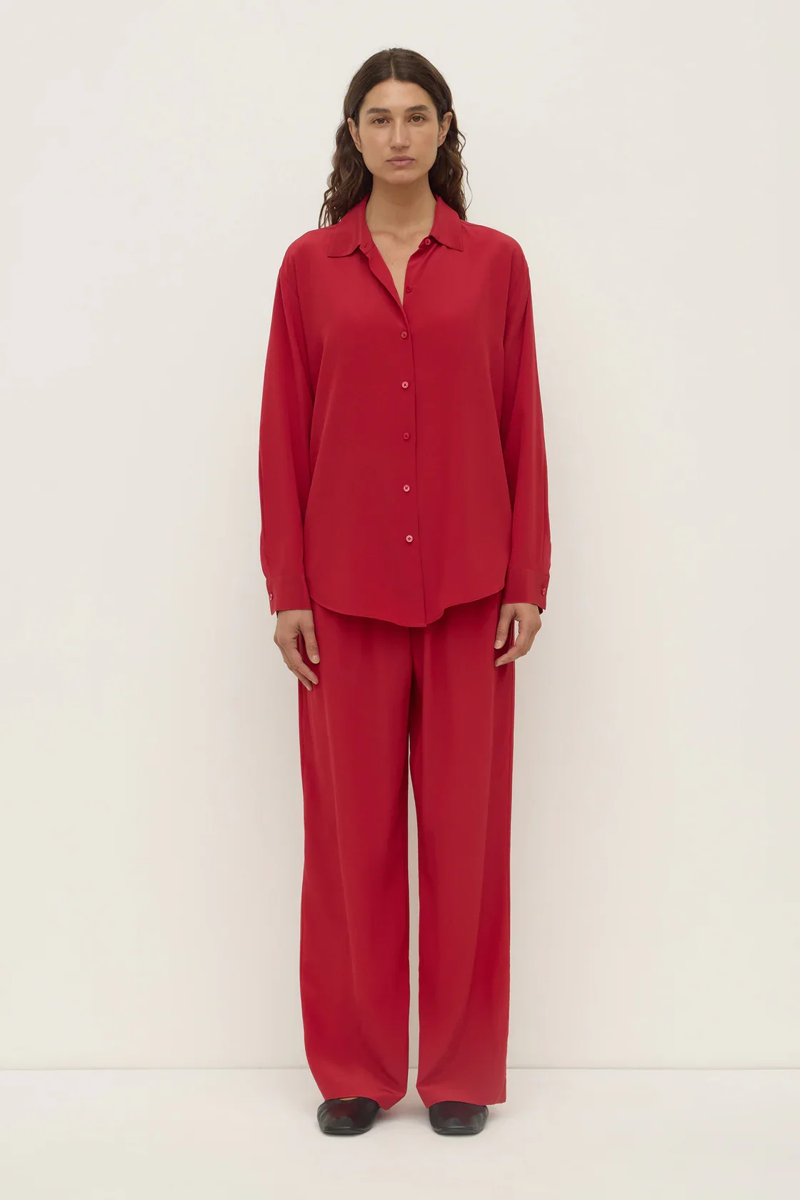 ASSEMBLY | MULBERRY SILK PANT.