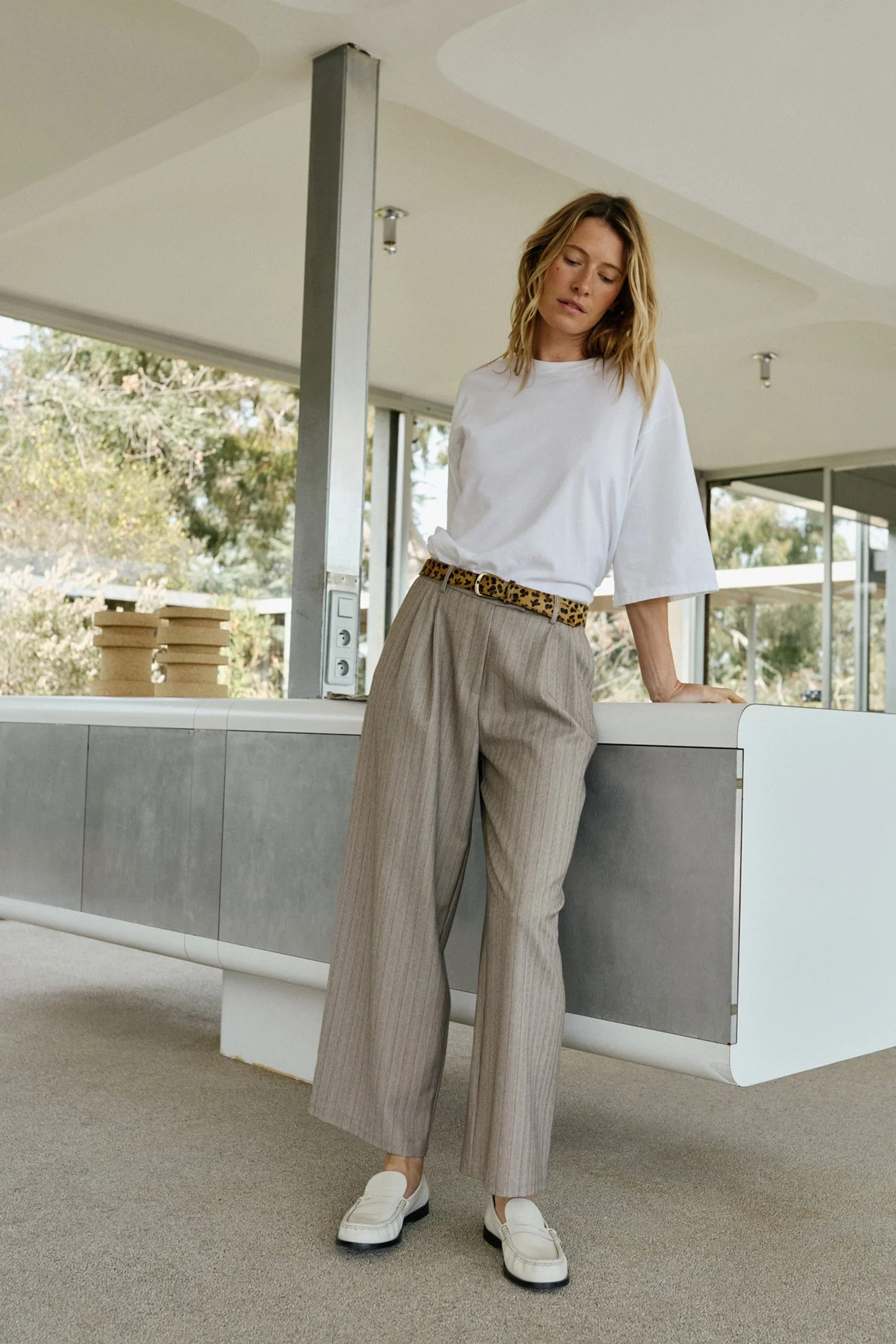 INDI AND COLD | GRIS WIDELEG PANT.