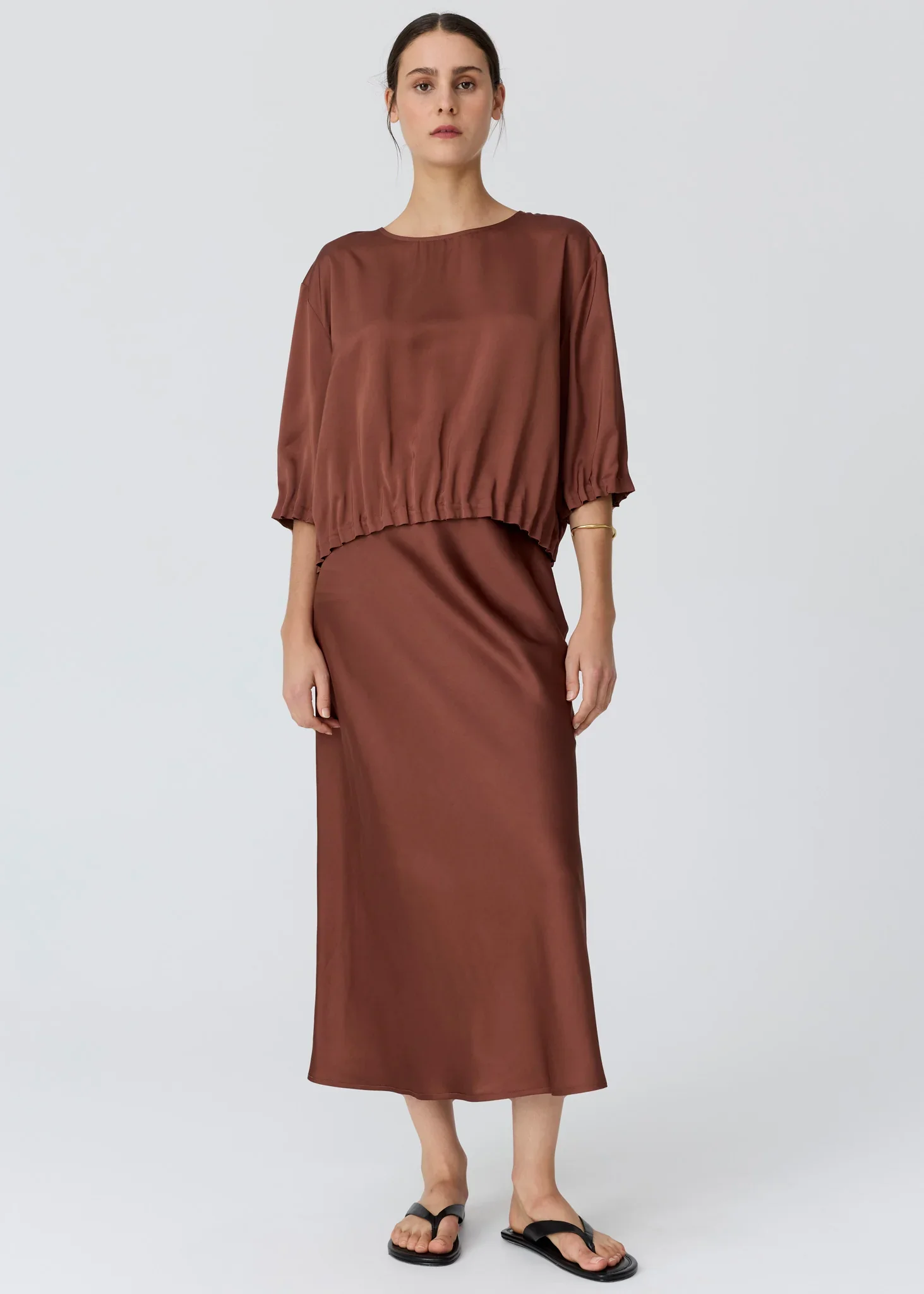 POL | INNES TOFFEE TUCK TOP.