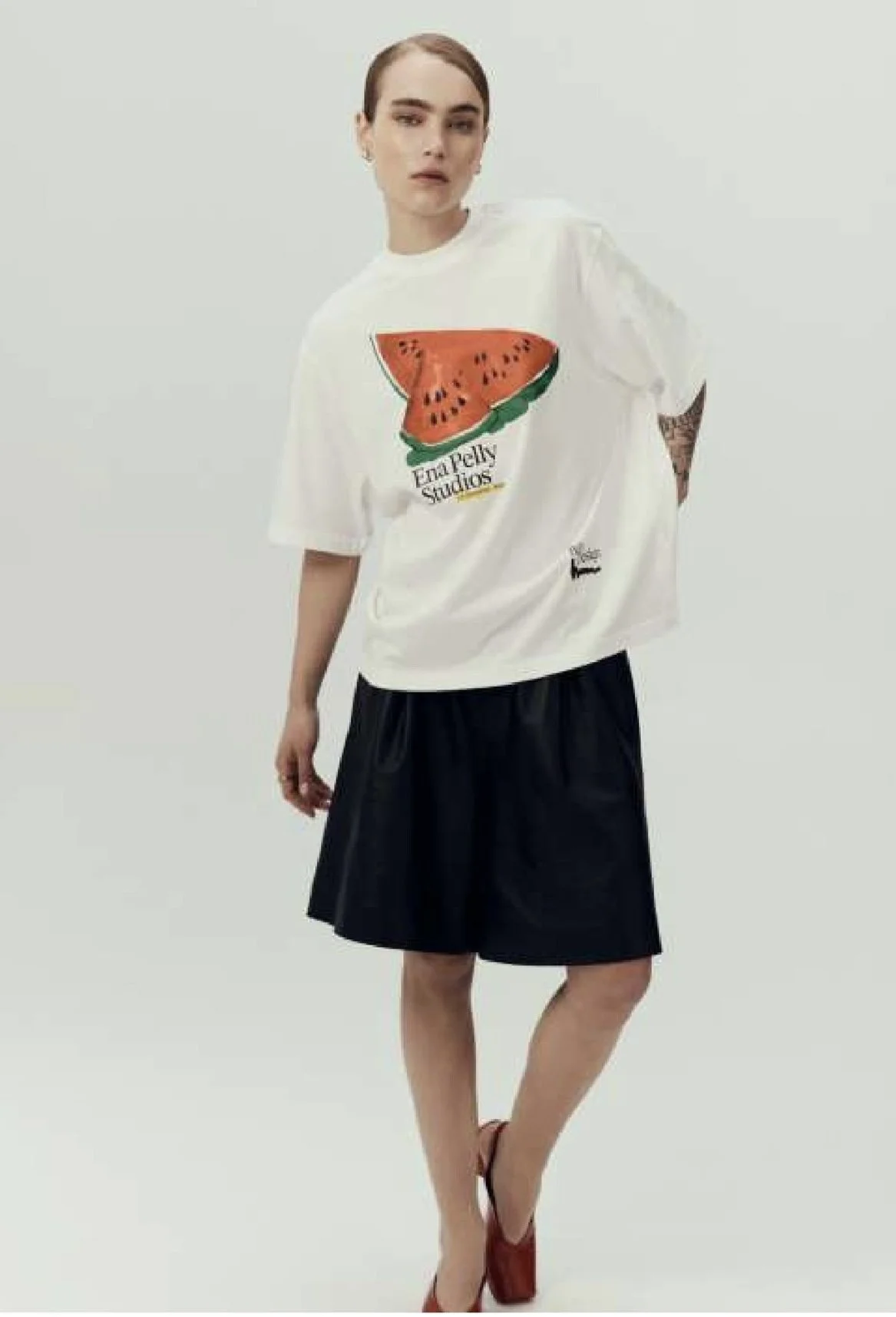 ENA PELLY | WATERMELON TEE.