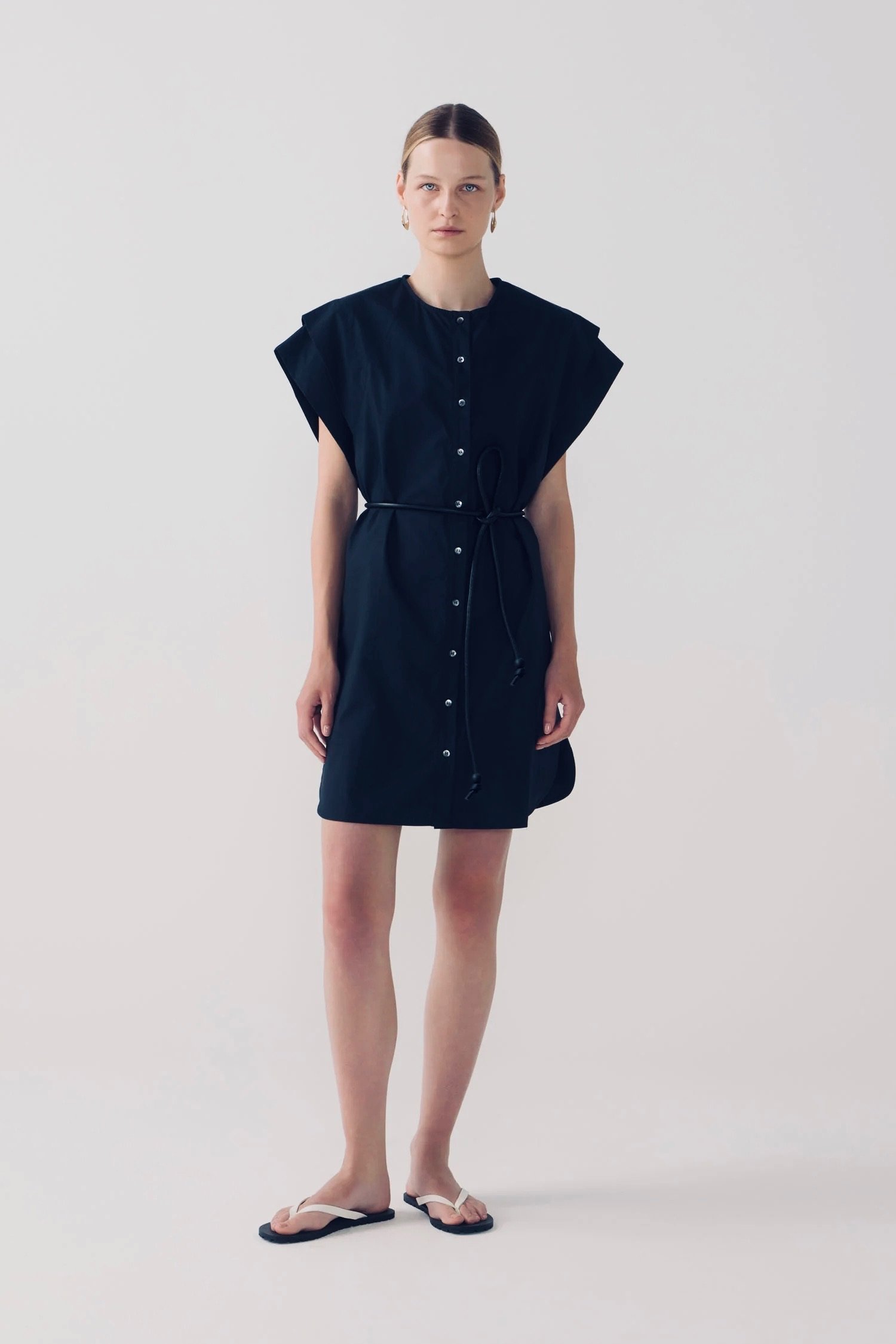 FOEMINA | NAVY MARIA DRESS.