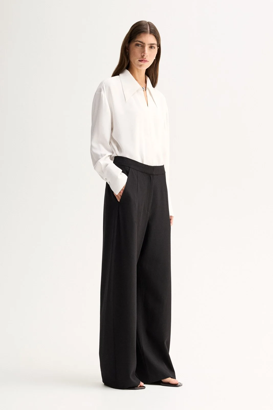 ELKA COLLECTIVE | MILLICENT IVORY SHIRT.