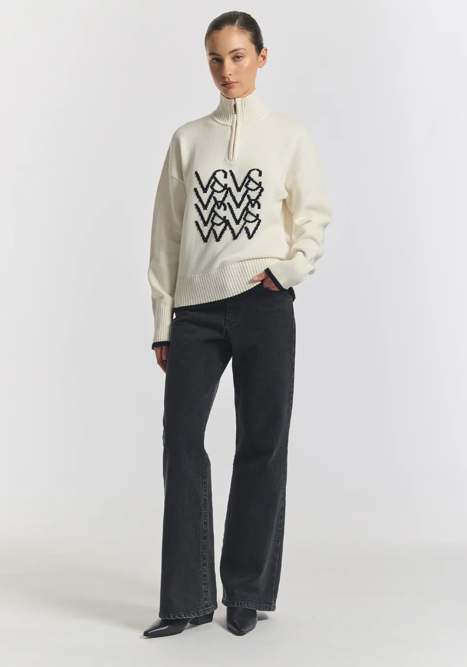 VIKTORIA AND WOODS | IVORY VISIONAIRE KNIT.