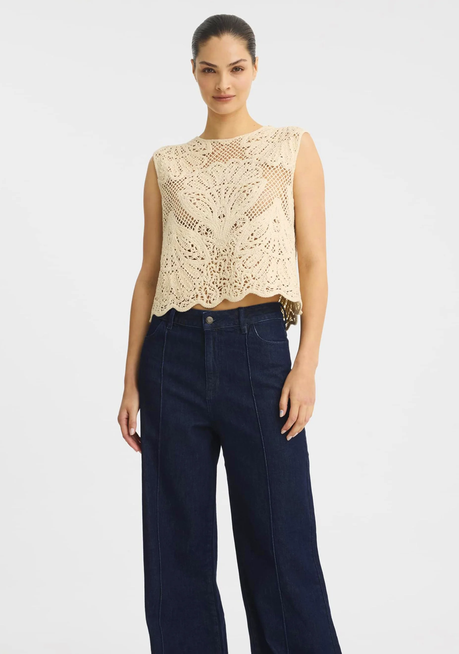 MORRISON | MARISOL REVERSIBLE VEST NATURAL.
