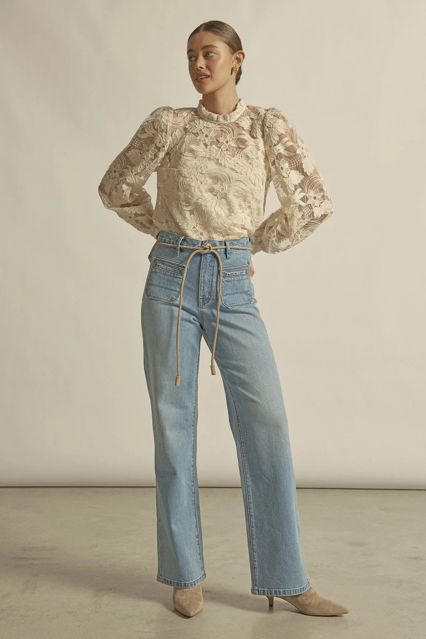 ZOE KRATZMANN | SAND GLINT TOP.