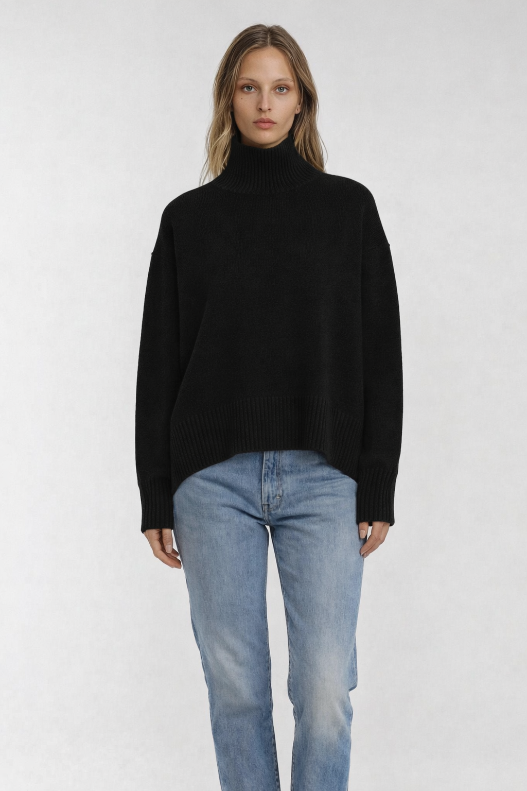 ALETE THREADS | BLACK TIBER CHUNKY POLO.