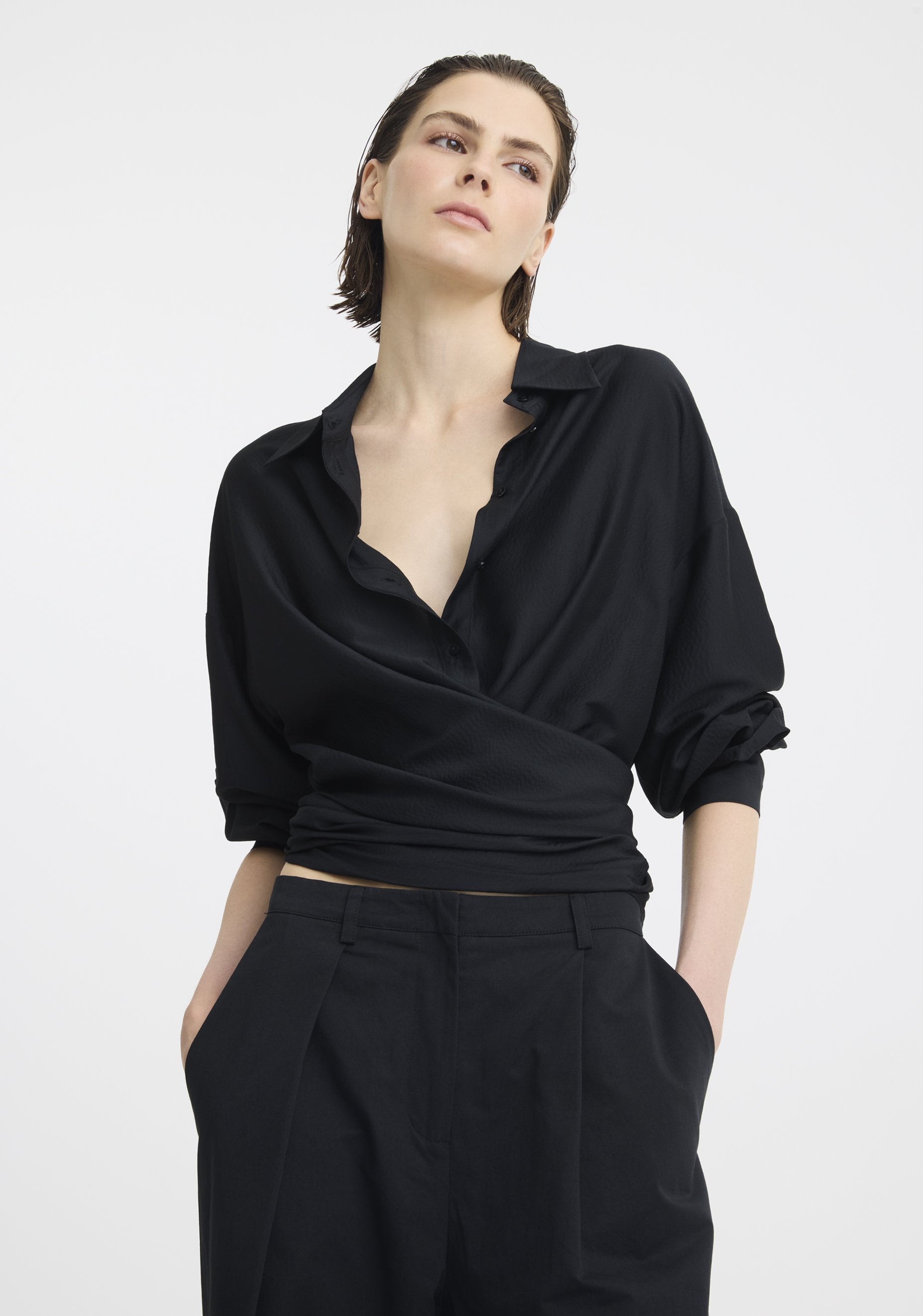 Morrison-SS26-Celine-Wrap-Shirt-Black_4.jpeg