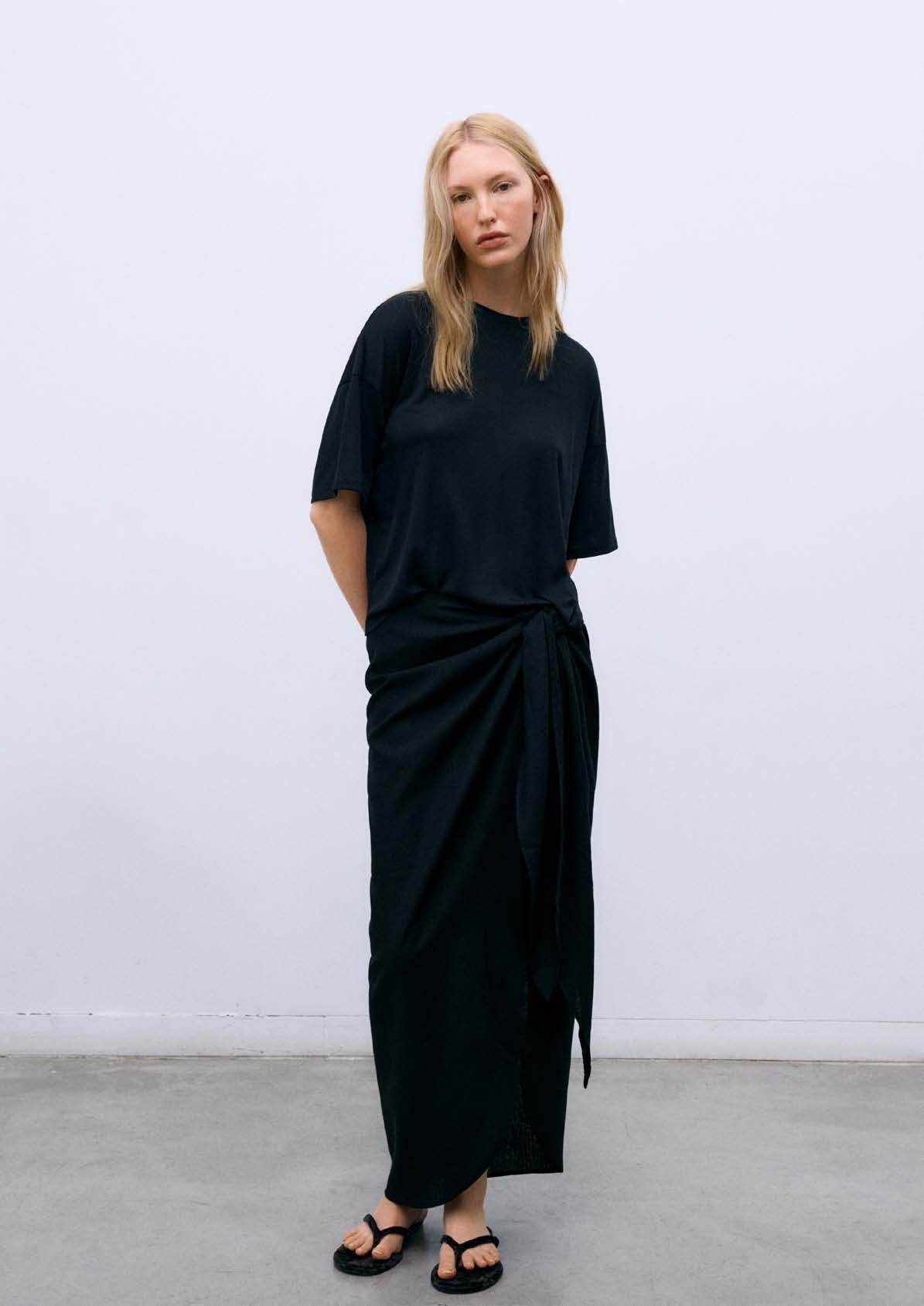 NEW SOCIETY | MELISSA WOMAN WRAP SKIRT.