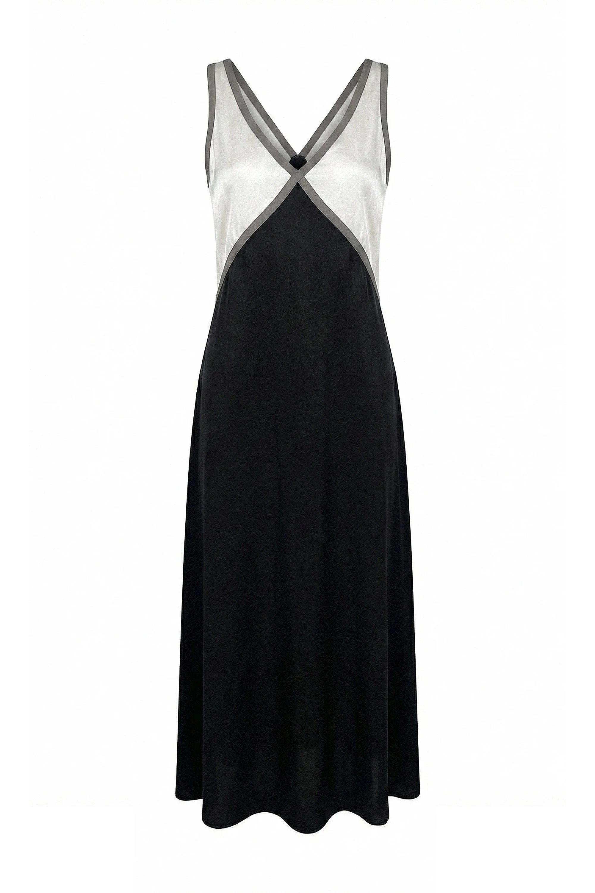 LOUNGE | BLACK MULTI MAXI DRESS.