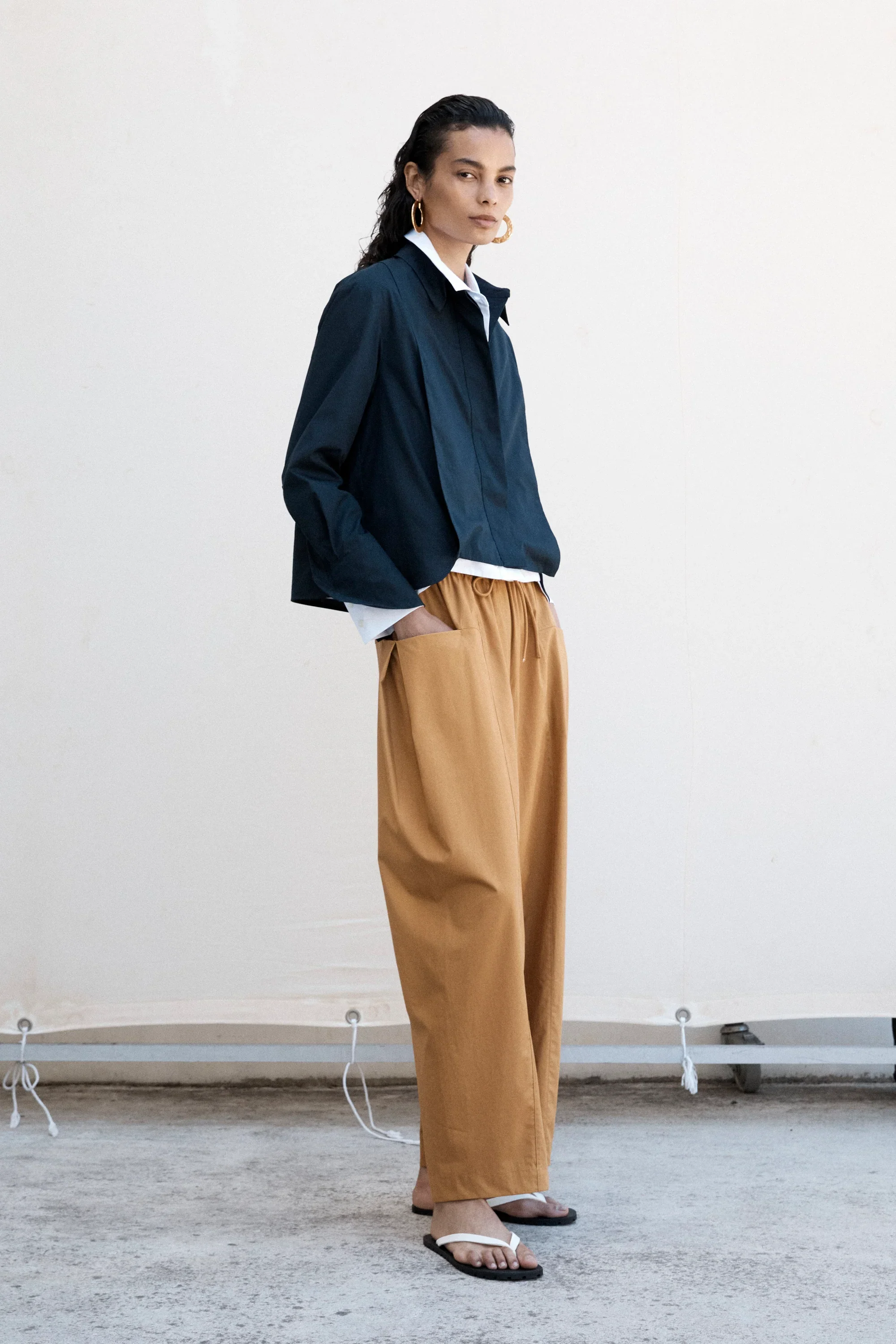 FOEMINA | ELEANOR PANT GINGER POPLIN.