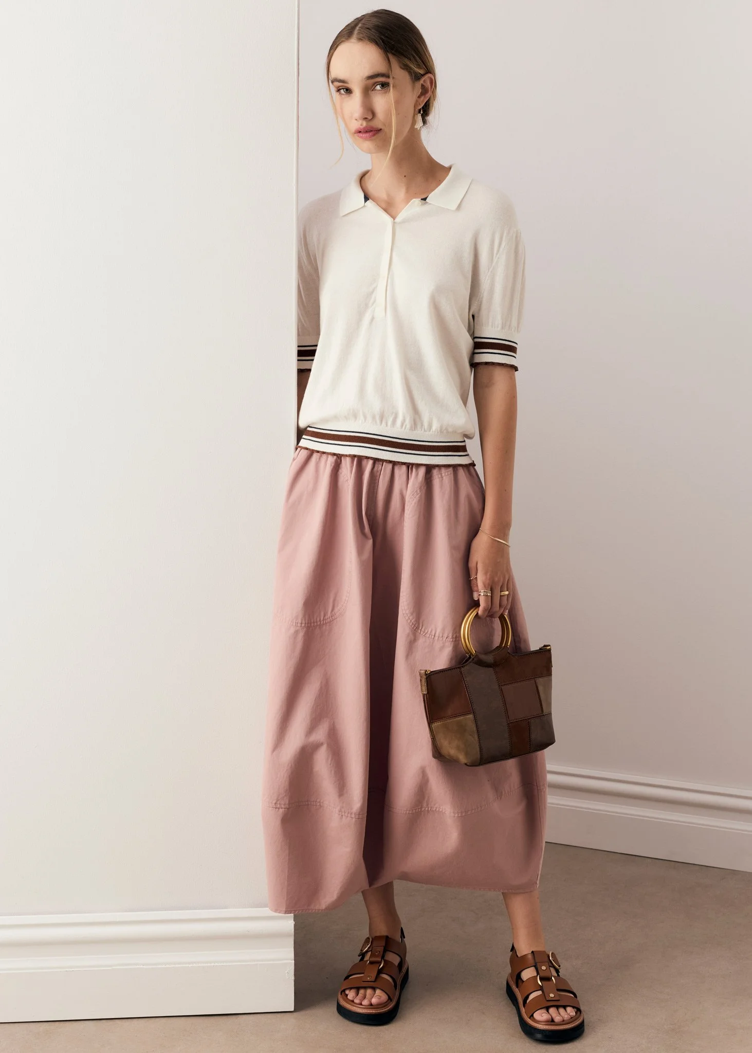 POL | ALMA ROSE BUBBLE SKIRT.