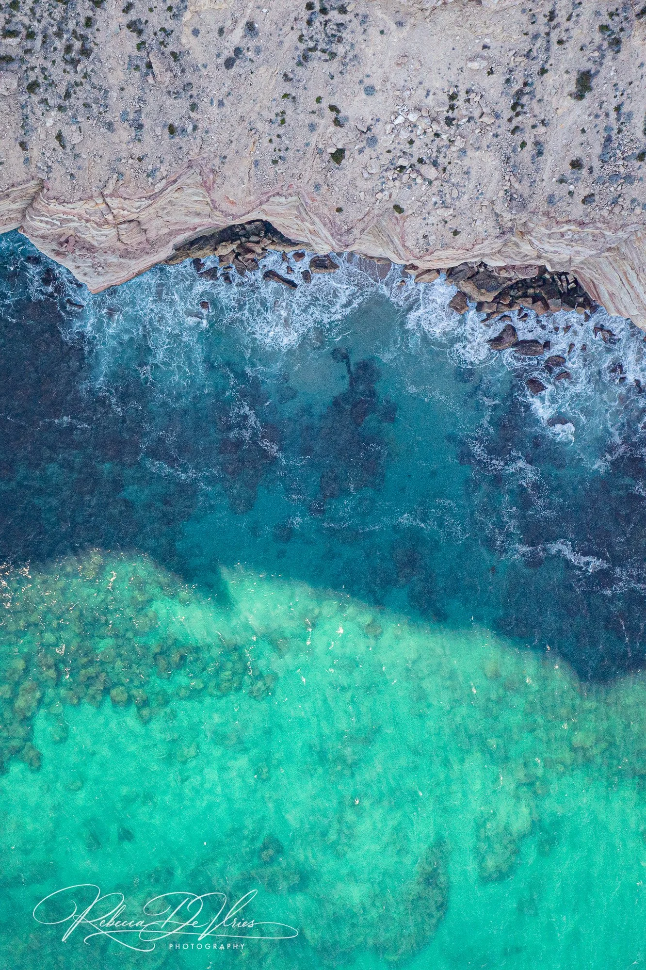 Rock ledges at Kalbarri
