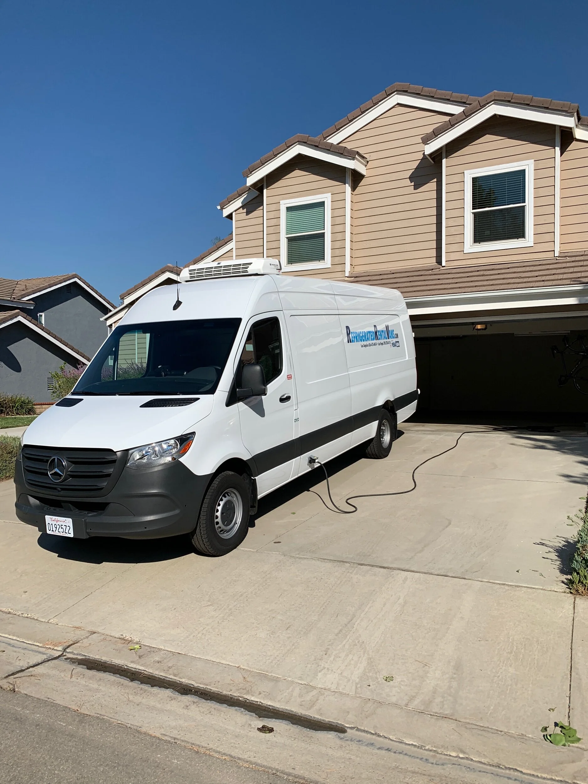 Refrigerated Rental Vans