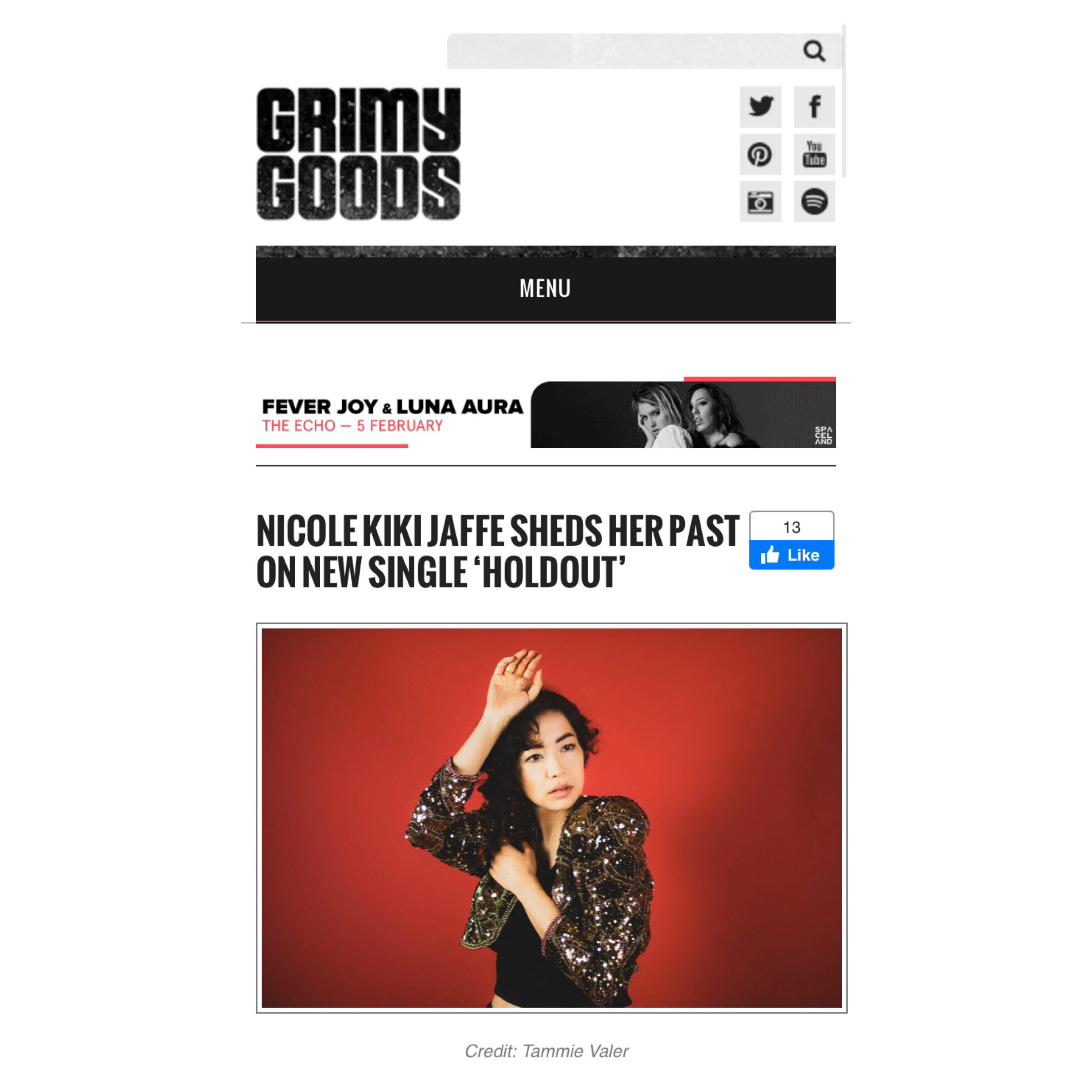 Grimy Goods - Nicole Kiki Jaffe