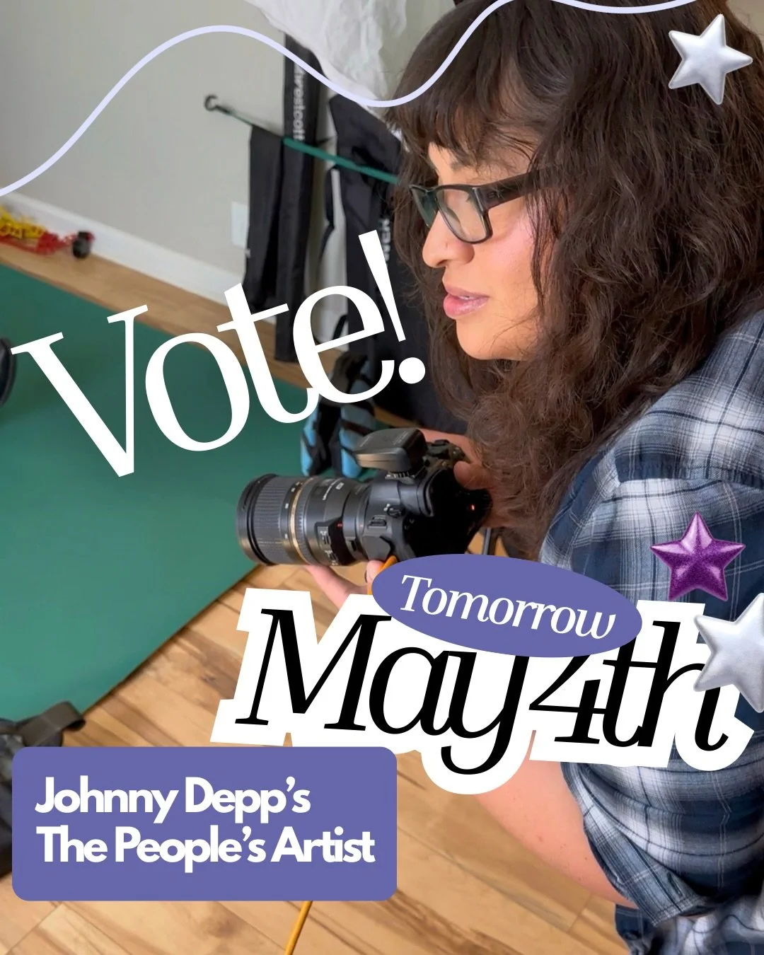 Set your reminders! Voting starts tomorrow MAY 4th at 12pm CST and 10am PST! The winner will have a chance to display their work at The Art of Elysium&rsquo;s Salon in LA and an appearance on Artforum Magazine. They will also receive $25,000. You can