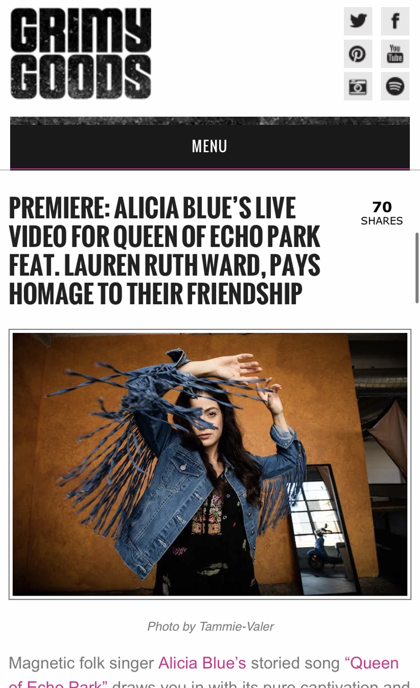 Grimy Goods - Alicia Blue
