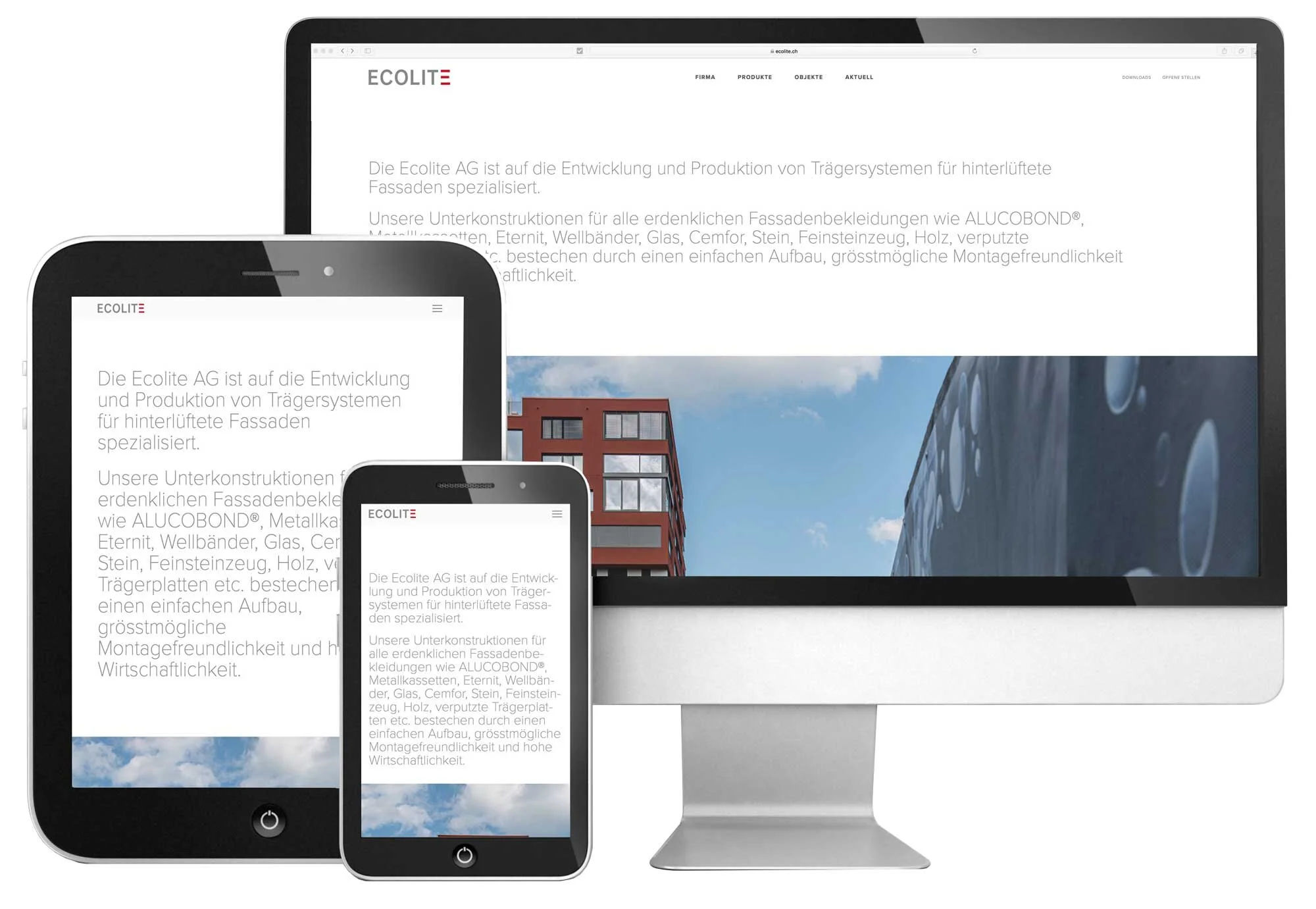 Nouveau site web pour Ecolite