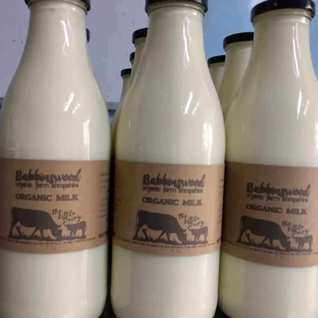 Lisa will be at Oswestry Market today with MILK The Little Dairy at Babbinswood Farm and vegetables from Good Pickings Market Garden see you later! 😋 

And Shrewsbury Market next Friday! With our full range if dairy products 😄

#OswestryMarket #osw