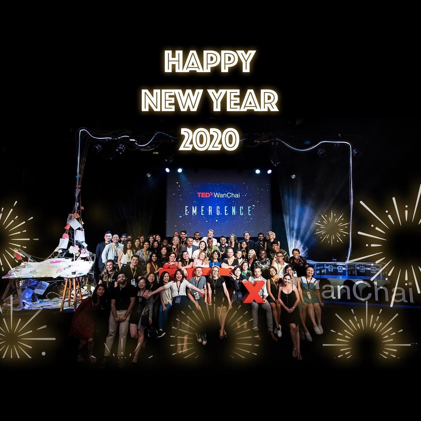 Happy New Year! Wishing you all the best for a great year ahead. We, at #TEDxWanChai, are preparing for an exciting 2020, and cannot wait to share more over the coming months 🎉🎉🎉