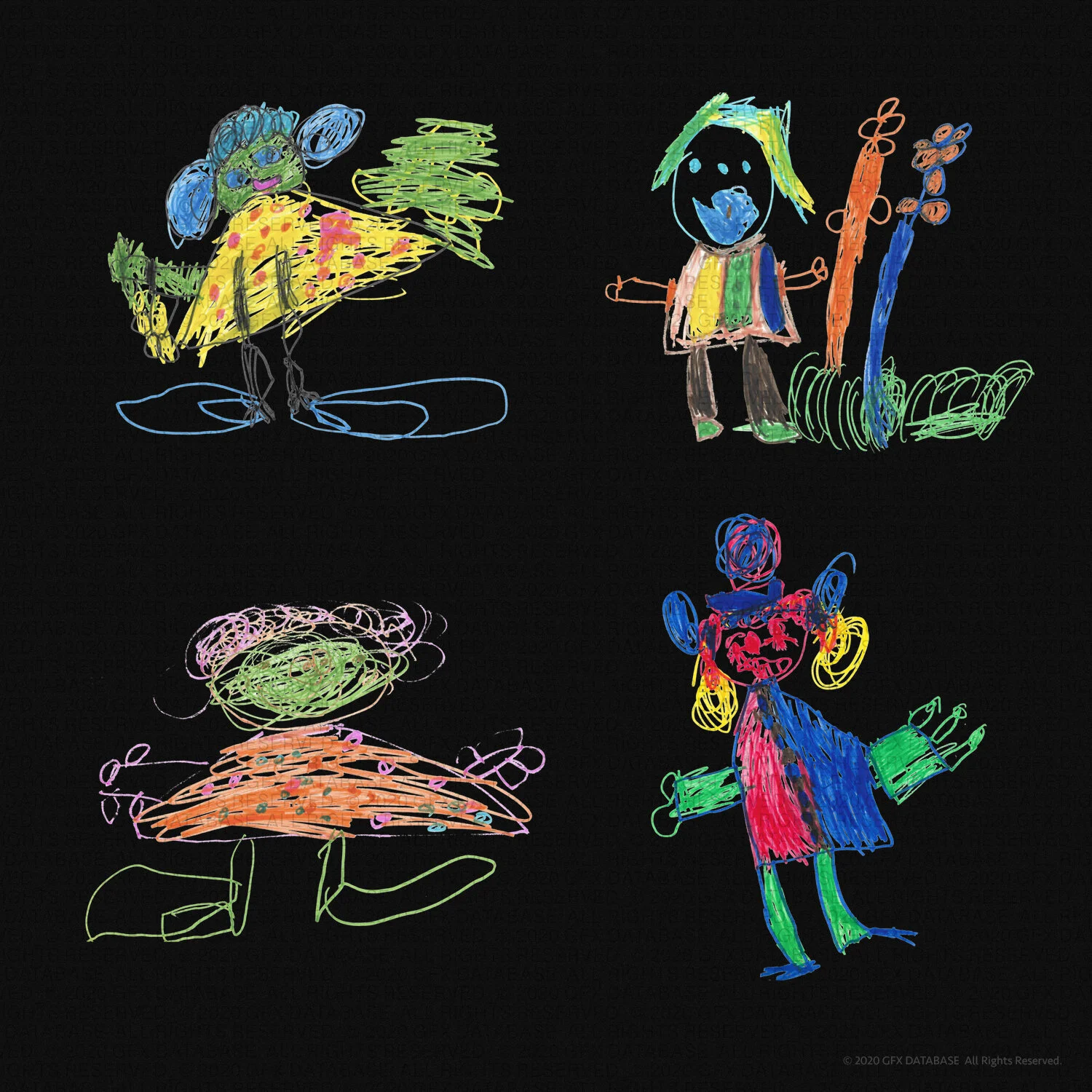 Vector Objects Pack V1 — GFX DATABASE