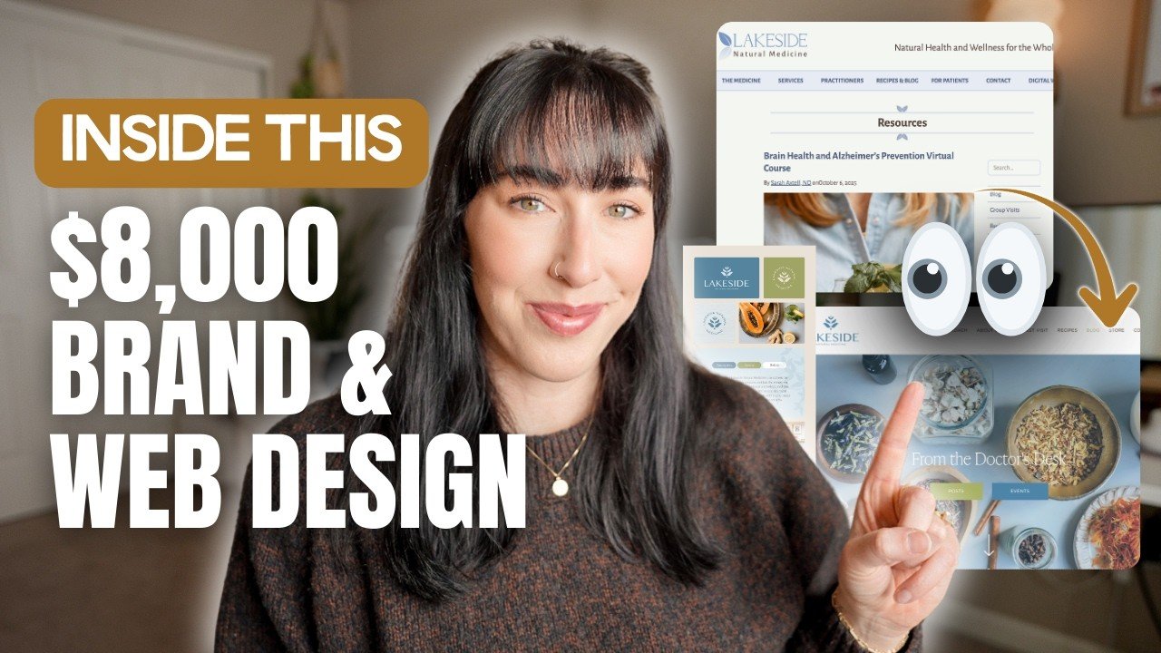 Behind a $8,000 brand &amp; web design project