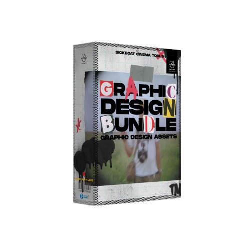 Sticker Pack Bundle - 5 Vintage & Worn Sticker Packs