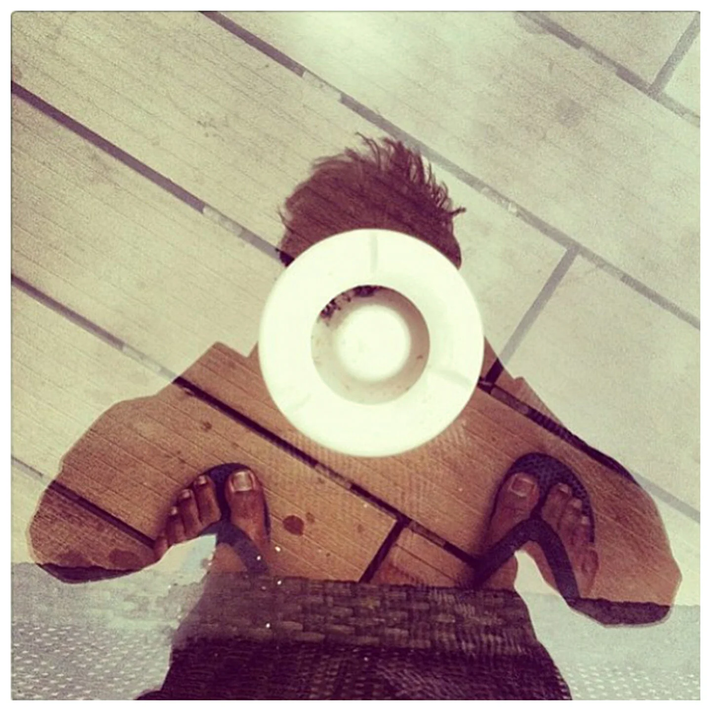  Me, Ritam Banerjee, a photographer having fun with an ashtray. 
