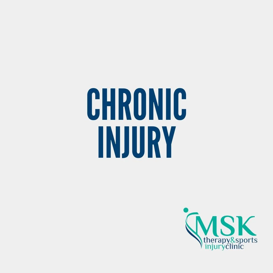 Chronic Injury is when an injury persists beyond 3 months...

They are complex and frustrating, especially when you're eager to return to sport.

Intervention at this stage is required if the injury has not resolved and often a multidisciplinary appr