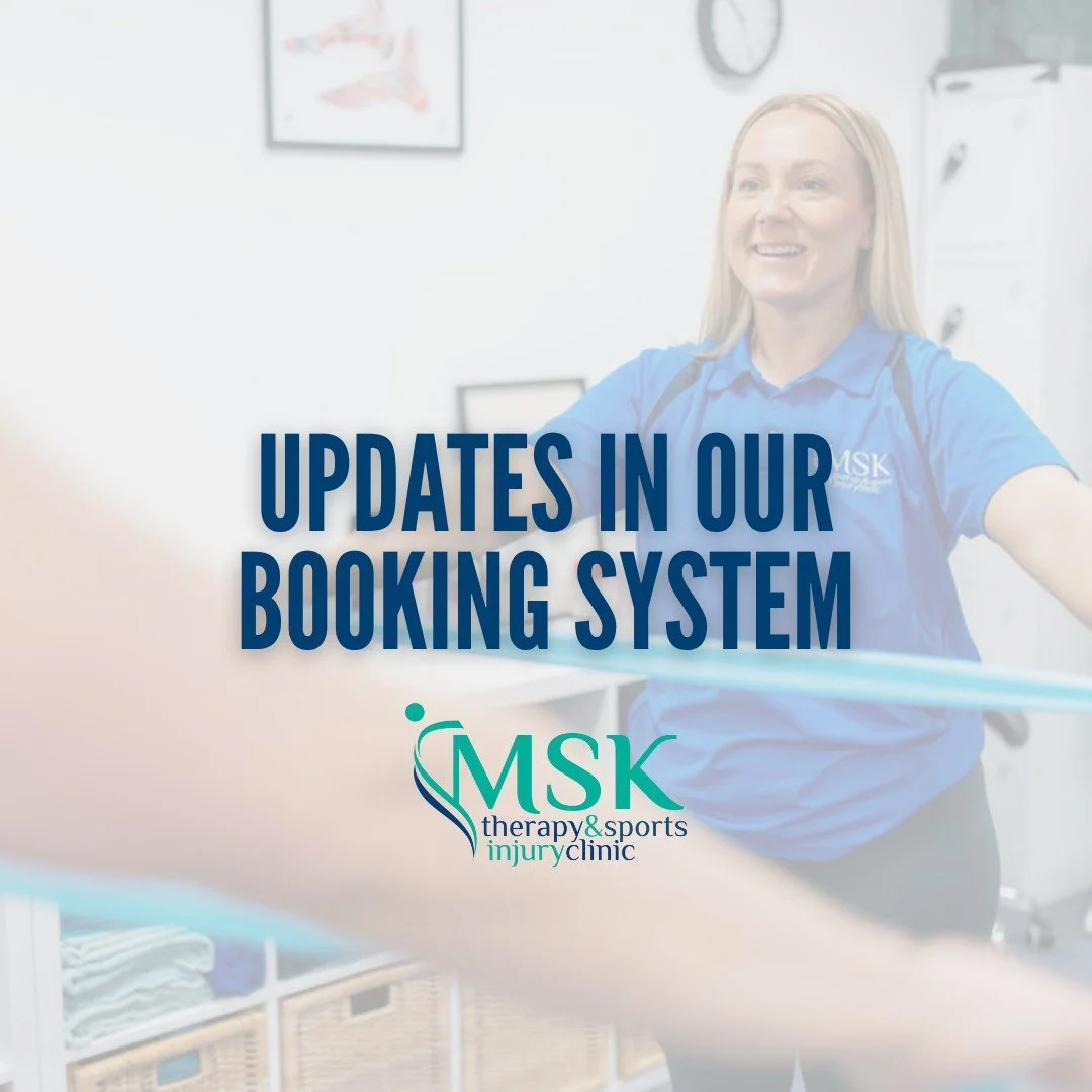 If you've booked via our online system you may have noticed some changes...

Sports injury rehab now has its own VIP section in our booking system! 🎉

This nifty update helps make sure you're signed up for the right gig at the clinic&mdash;no more m
