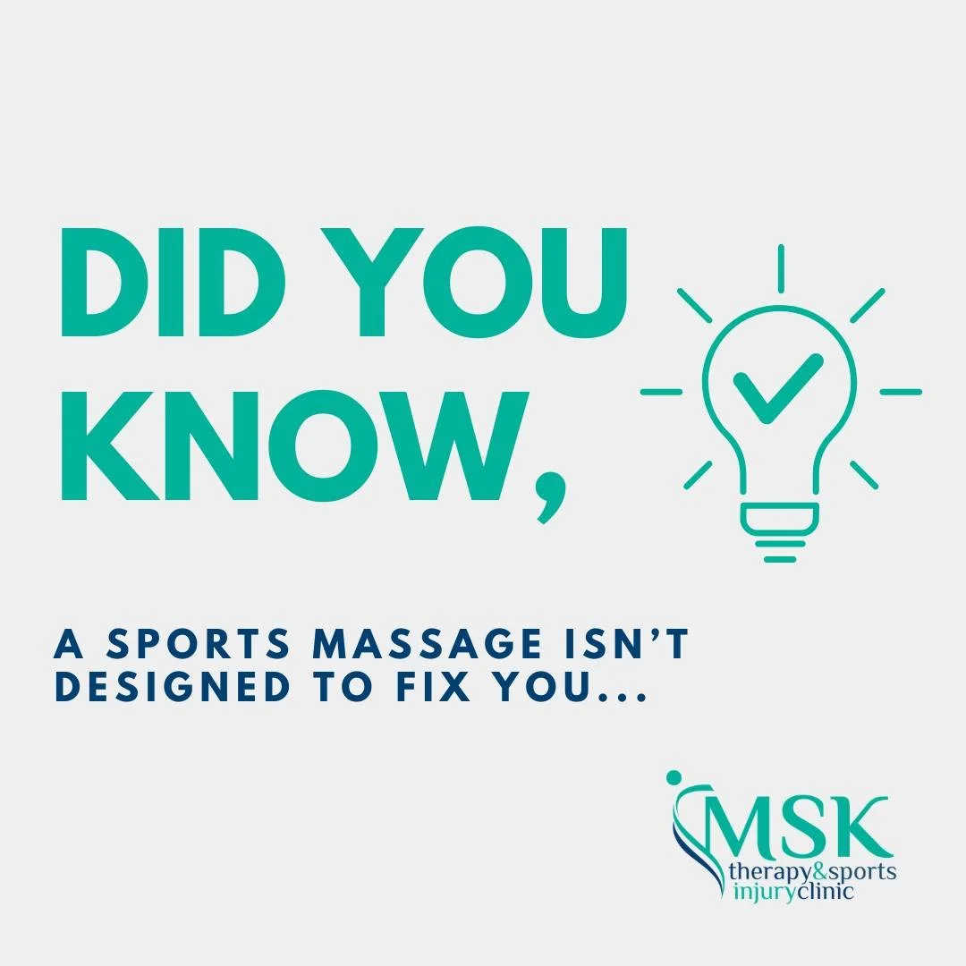 Did you know...

What we do in clinic, is only part of the 'treatment'. We spend 45-60 mins with you within the clinic, that's only 4.1% of your day, never mind 0.5% of your week.

Within a session, our aim is to get you to move better with less pain