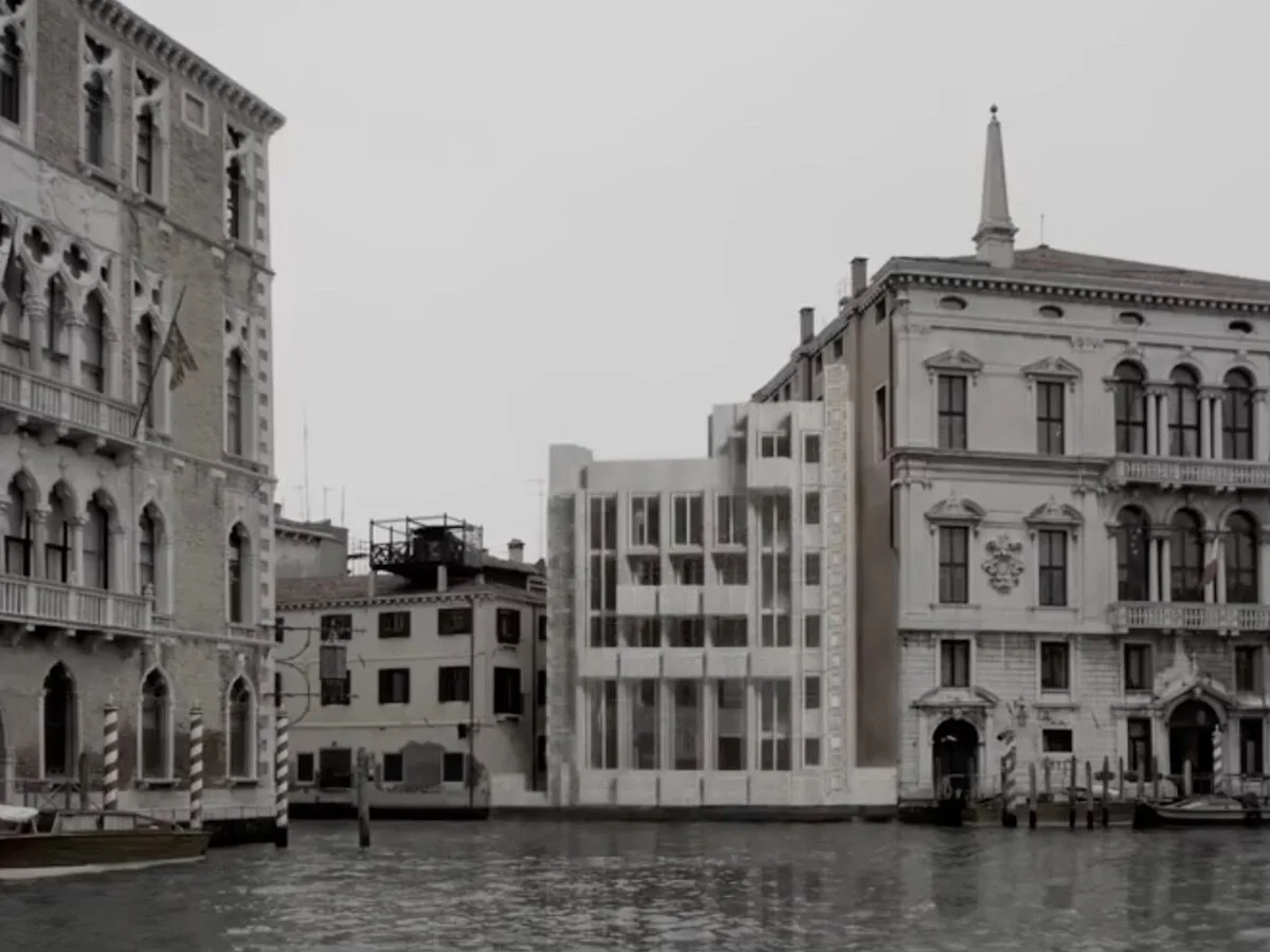 Memorial Masieri, rendu contemporain d'une version du projet (DR)